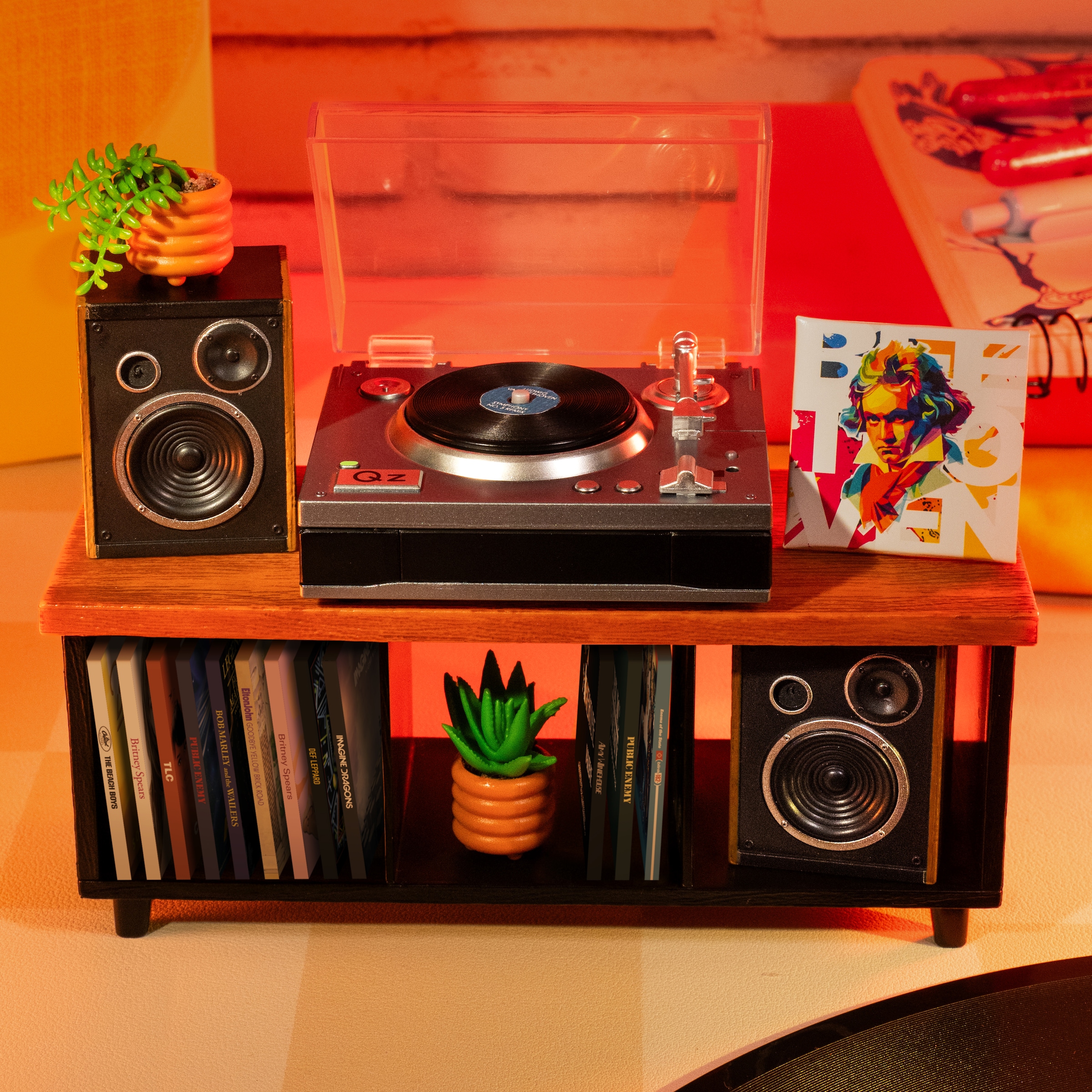 MGA ENTERTAINMENT Kreativset »MGA's Miniverse - Real Music Record Players«