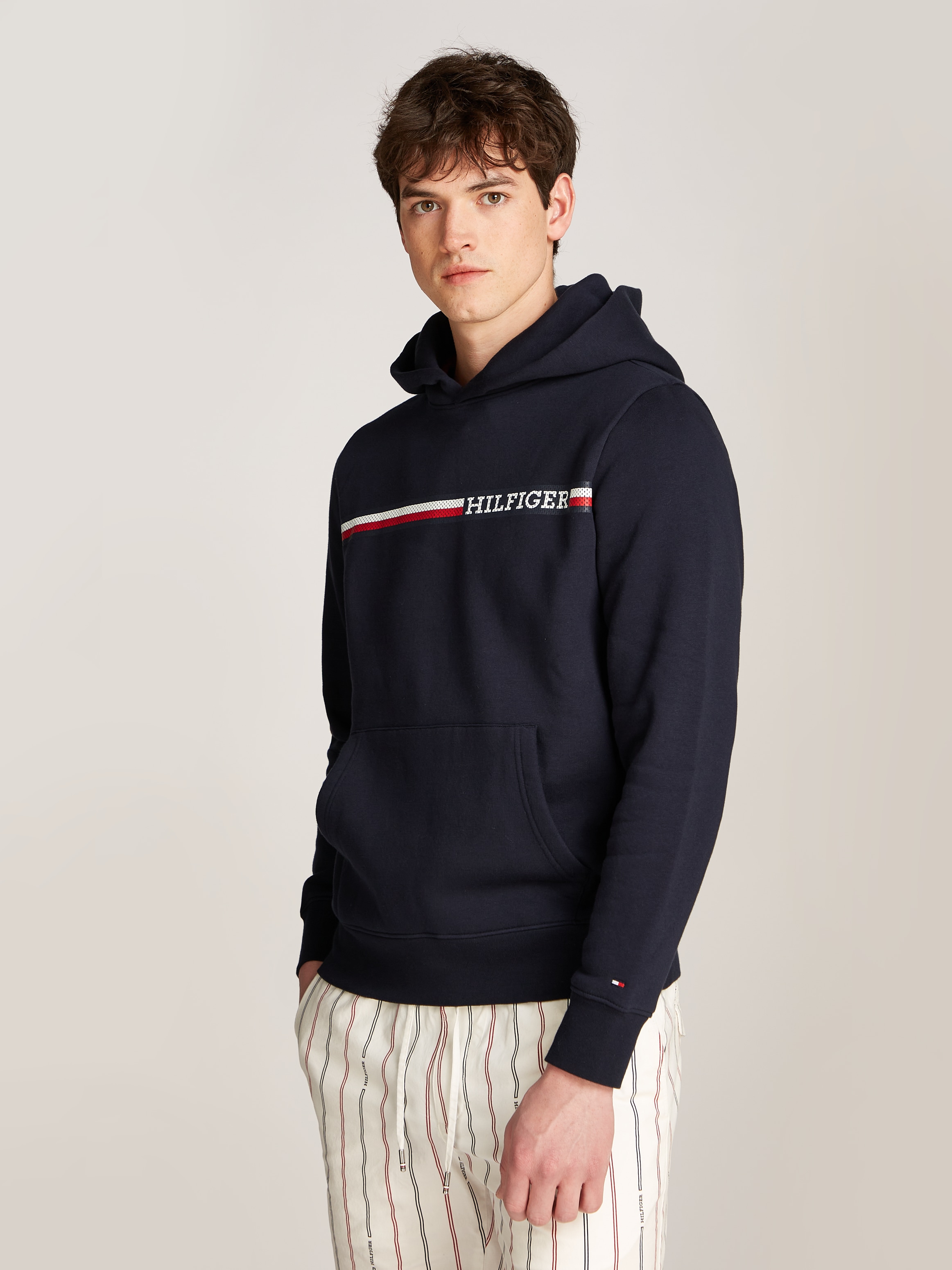 Tommy Hilfiger Hoodie »CHEST STRIPE HOODY«