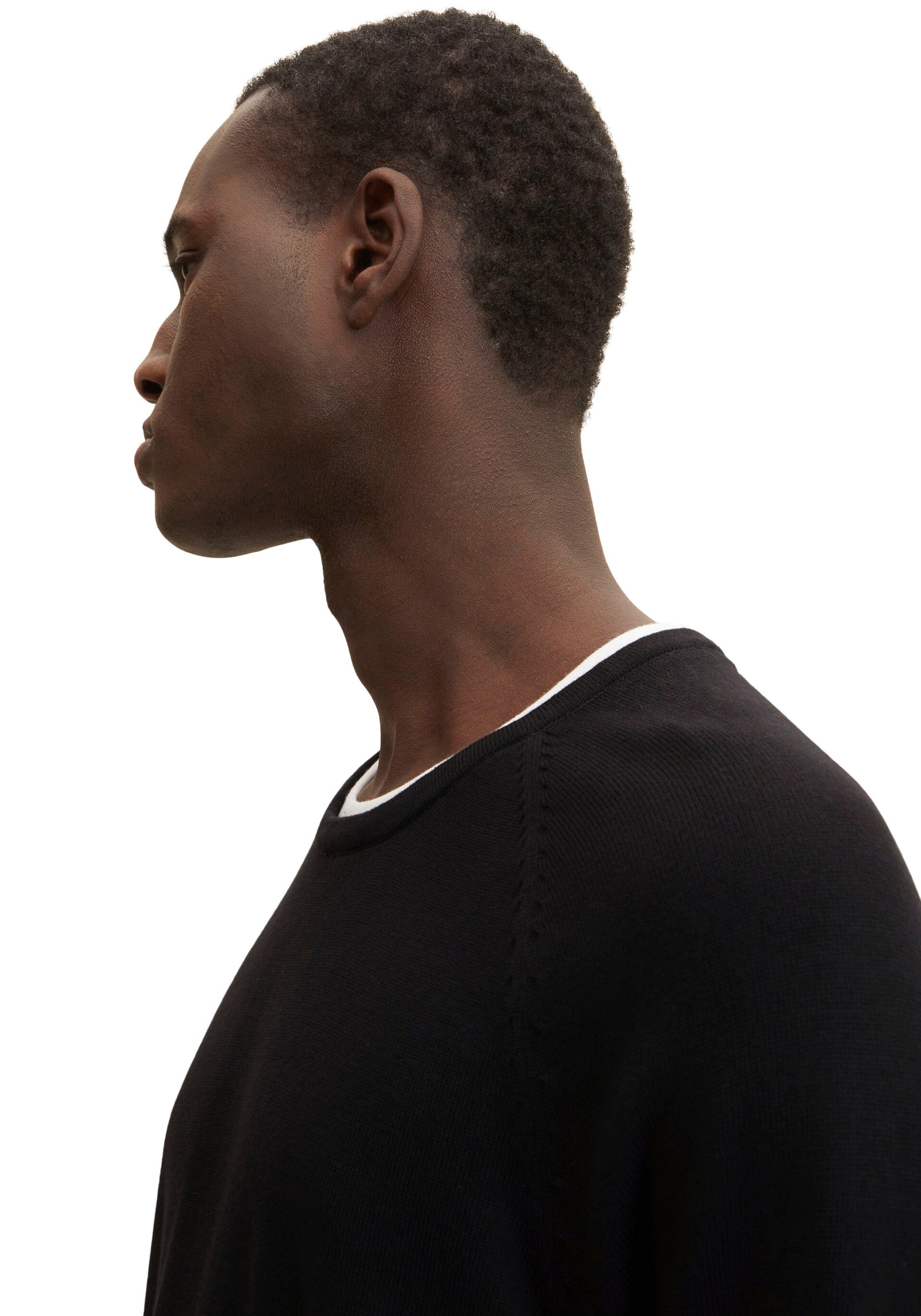 TOM TAILOR Denim Strickpullover »Tom Tailor Denim Herren Rundhalspullover«