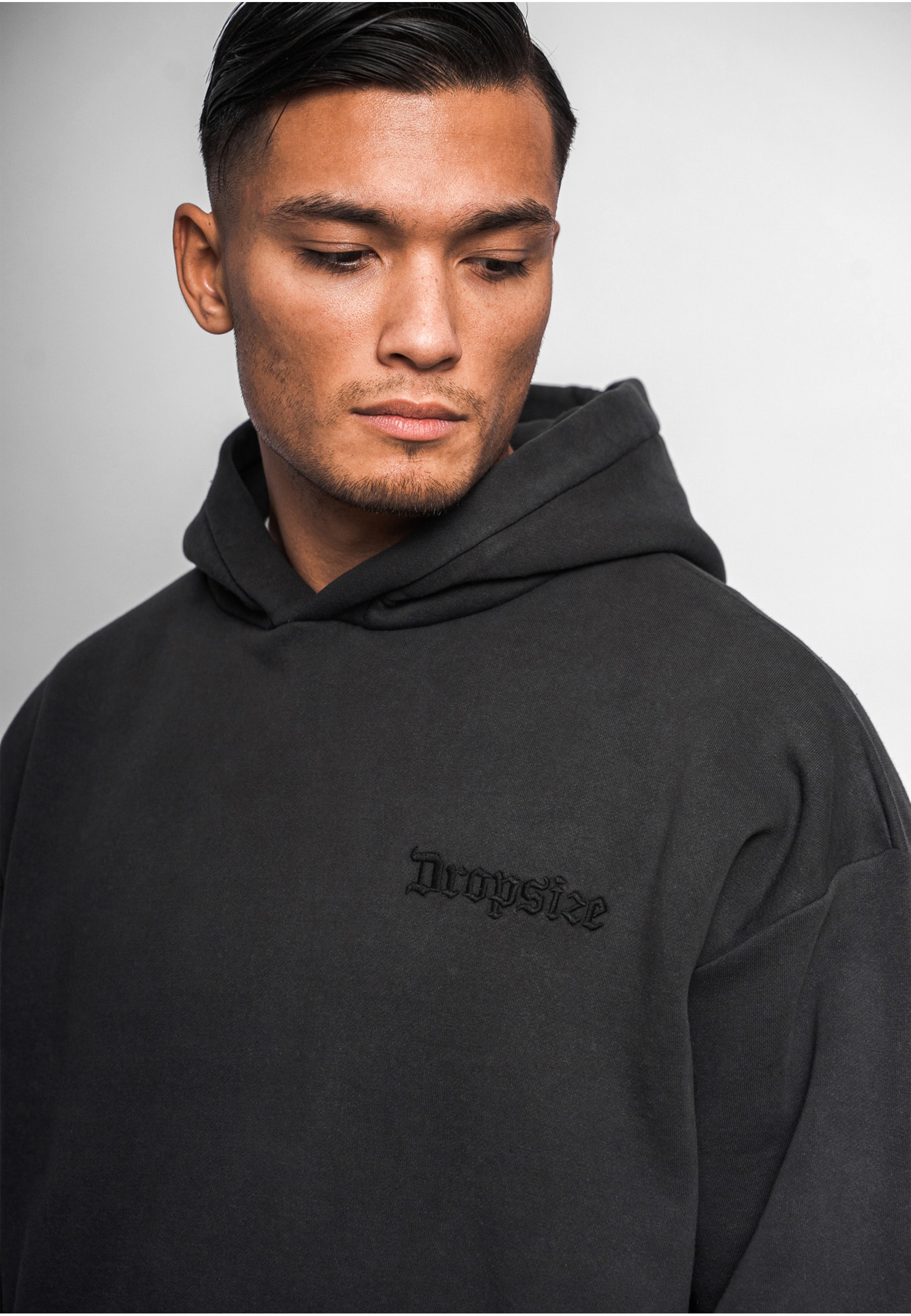 Dropsize Kapuzenpullover »Dropsize HEAVY OVERSIZE EMBO HOODIE« 1 Stk.