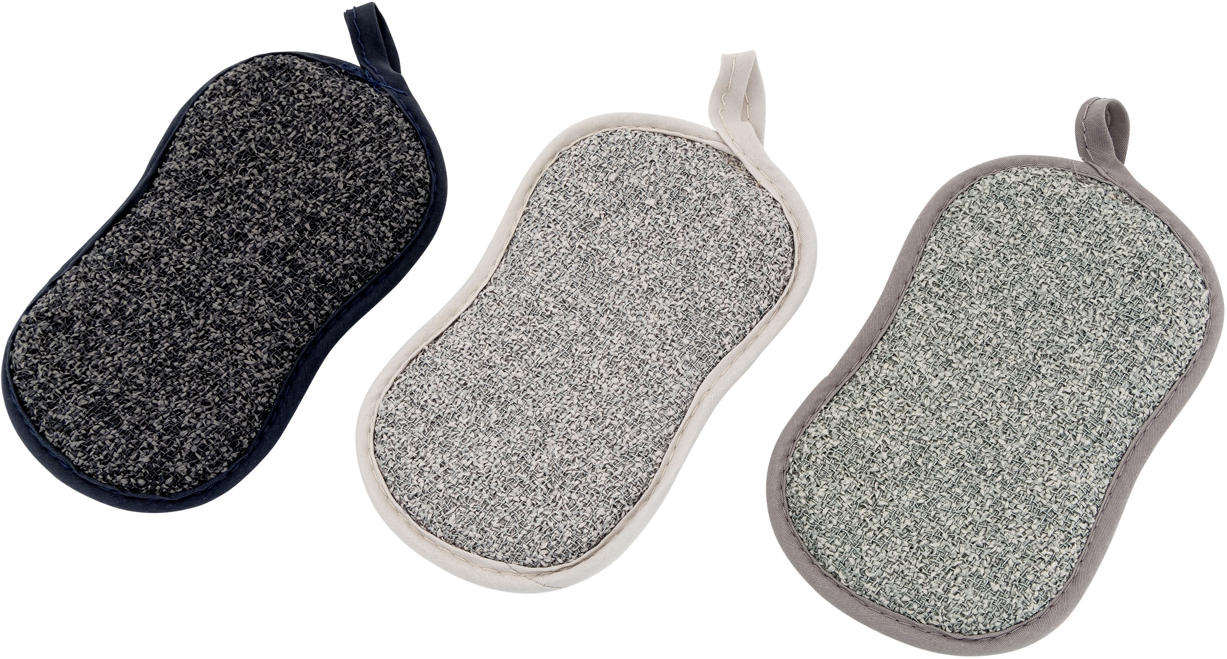 HENSSLERS Pfannen-Set »HENSSLERS Kochbox Deluxe« Edelstahl Set, Pfanne 24 + 28 cm, Mikrofaser-Schwamm-Set 6 tlg., 2x Pfannen-Schoner, 10 Stk. tlg. Exklusives Set für OTTO