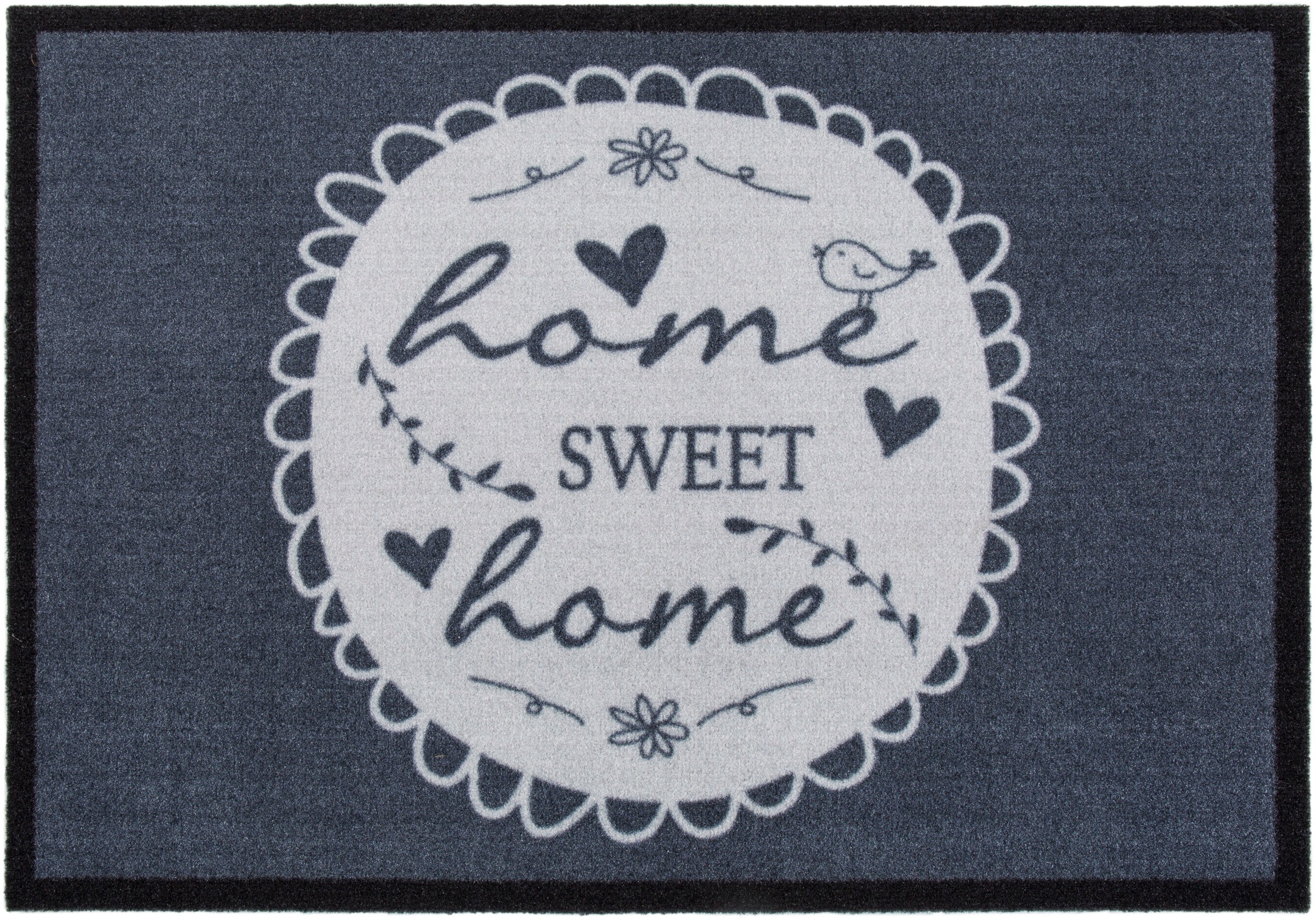 Andiamo Fußmatte »Home Sweet Home, Made in Belgium«, rechteckig, 5 mm Höhe, günstig online kaufen
