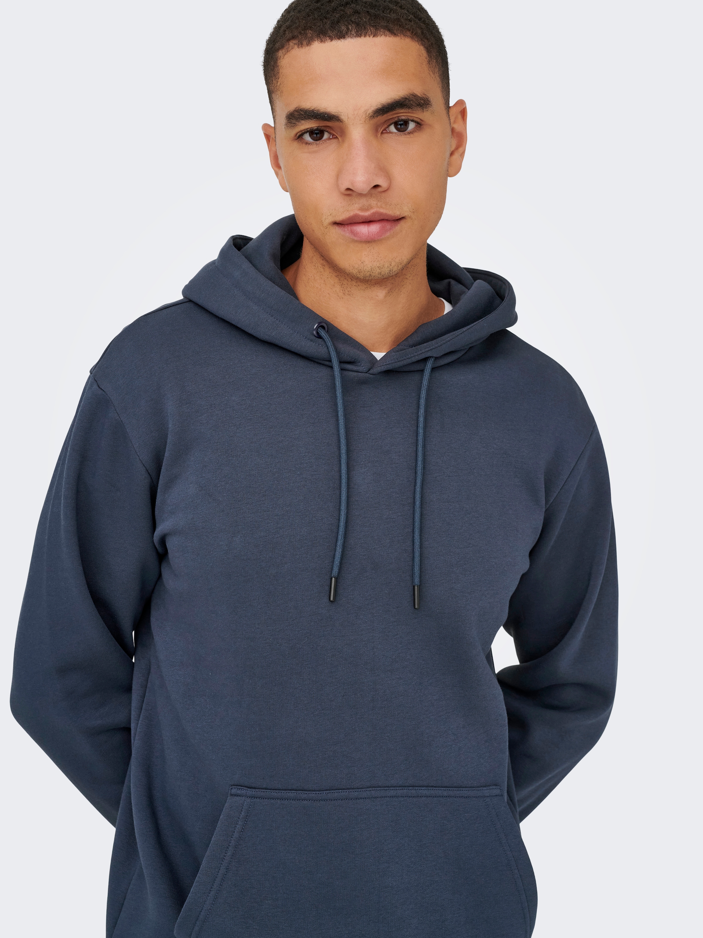 ONLY & SONS Kapuzensweatshirt »ONSCERES HOODIE SWEAT NOOS«, Baumwollmischung, regular fit
