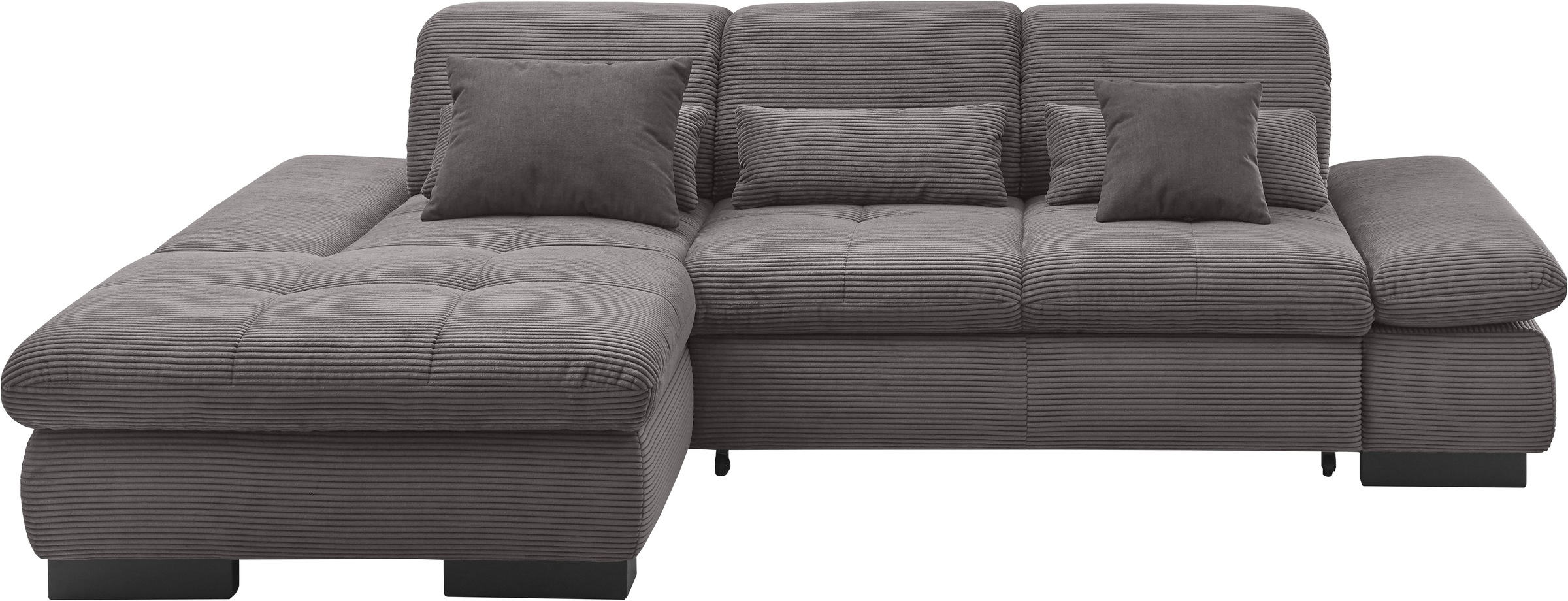 set one by Musterring Ecksofa »SO4100 V«, mit verstellbaren Kopfteilen, wah günstig online kaufen