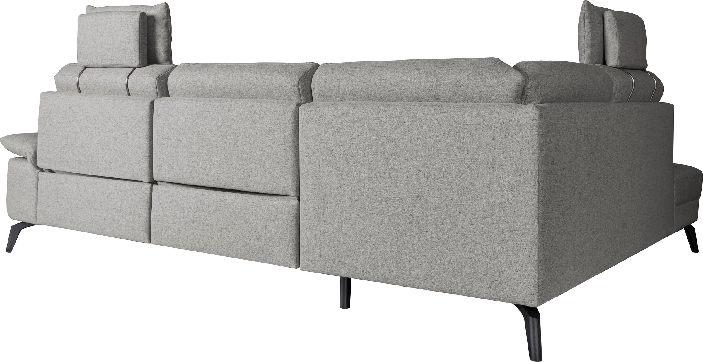 alina Ecksofa, inkl. Kopfstützen, wahlweise mit Relaxfunktion, Breite: 243 cm