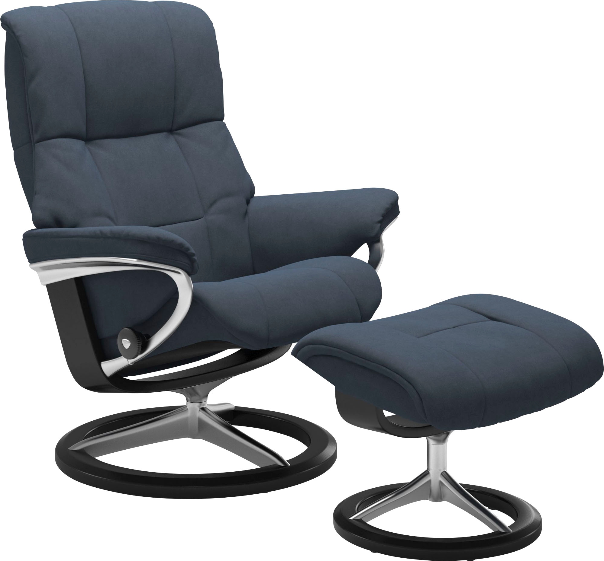 Signature Schwarz »Mayfair«, (Set, mit Relaxsessel Gestell bestellen Rechnung Hocker), M & Stressless® Base, S, L, Hocker, mit Relaxsessel mit Größe auf