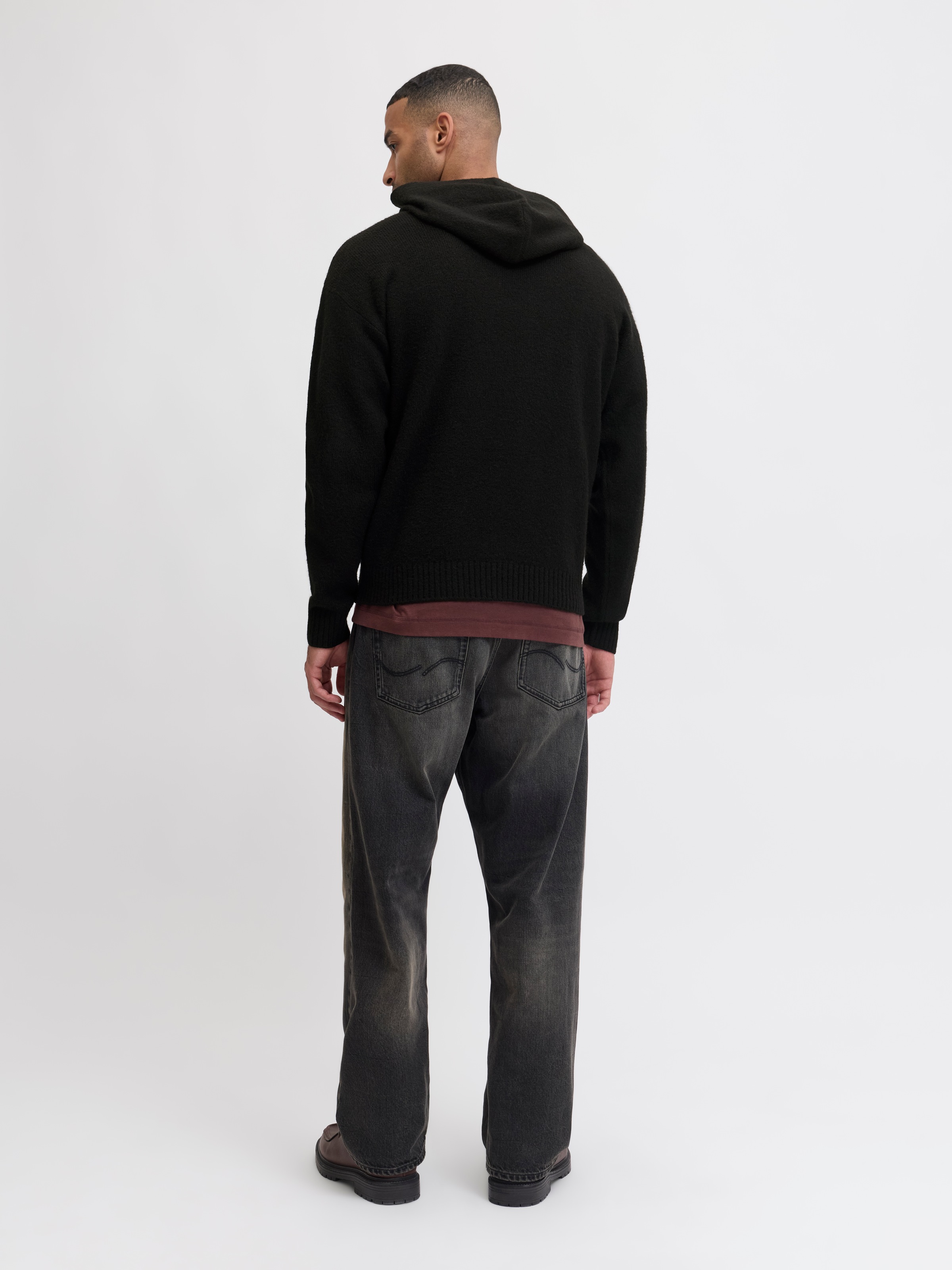 Jack & Jones Kapuzenpullover »JJESOHO OLLIE KNIT HOOD LN«