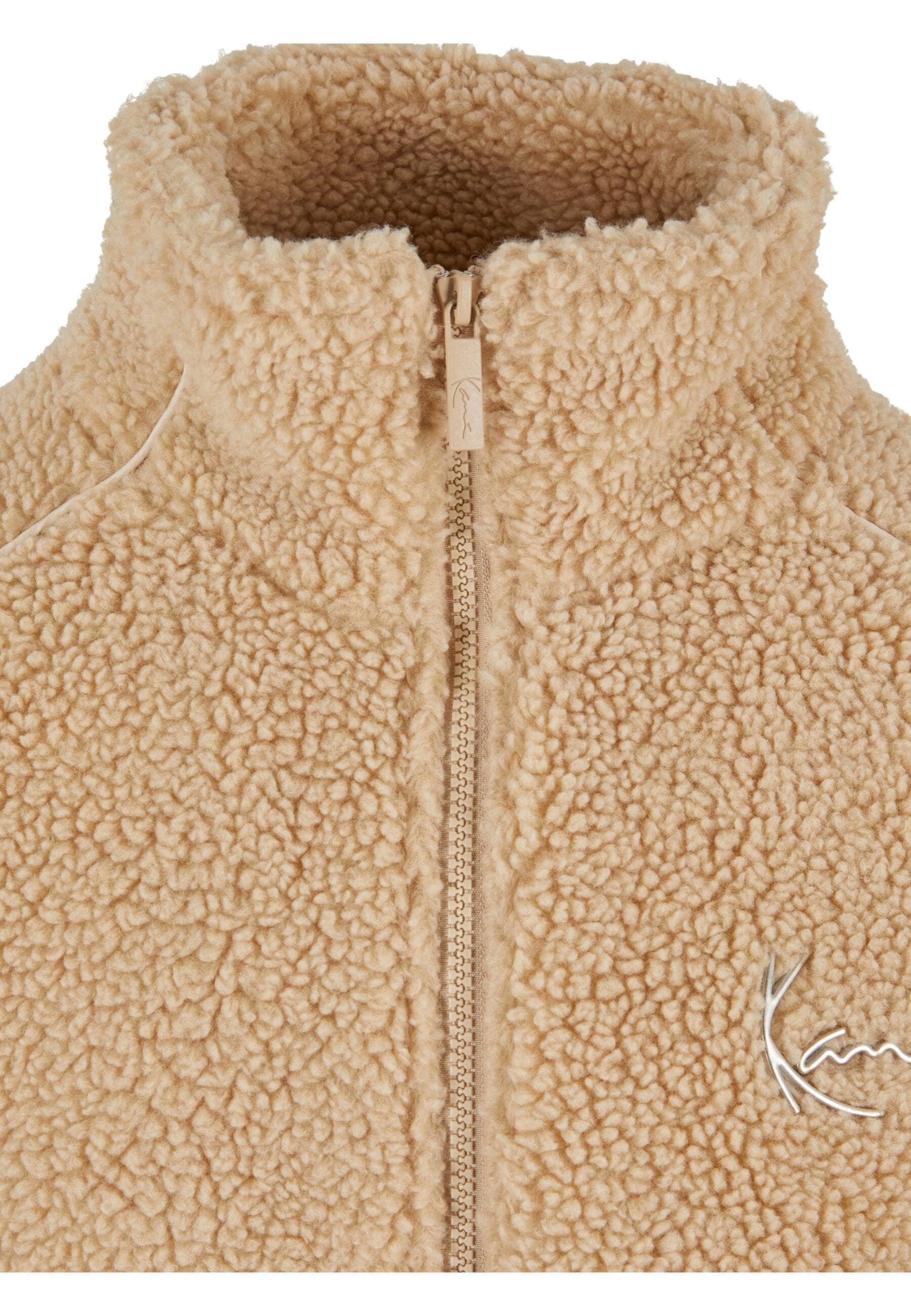 Karl Kani Allwetterjacke »Karl Kani Karl Kani Metal Signature Teddy Jacket« 1 Stk. tlg. ohne Kapuze