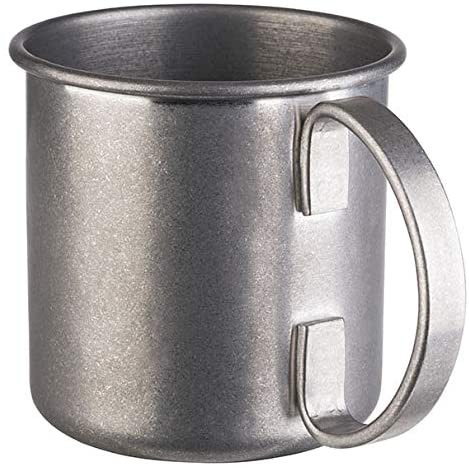 Buddy's Becher »Buddy´s Bar«, (Set, 4 tlg.), Moscow Mule Becher, 450 ml, hochwertiger Edelstahl, Edelstahl Antik