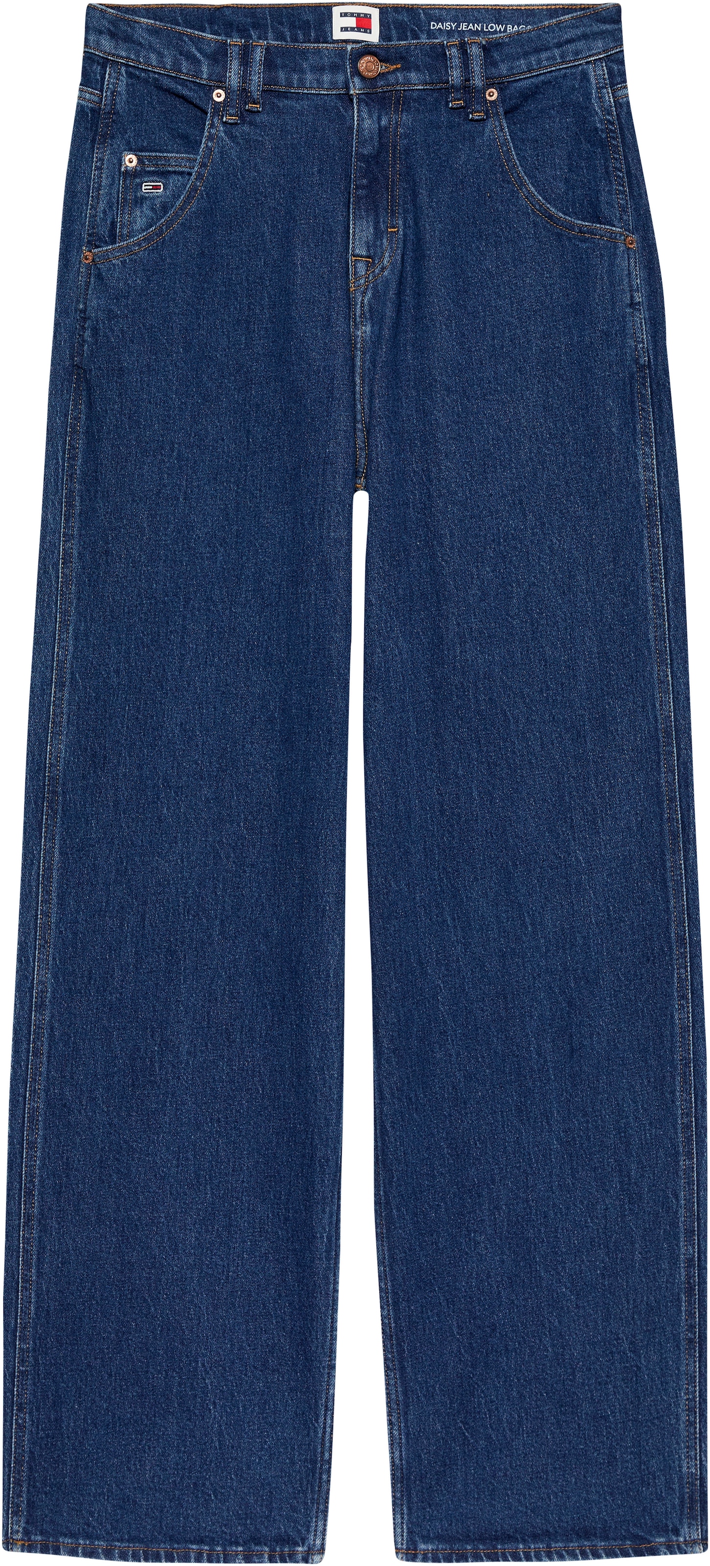 Tommy Jeans mit Destroyed LW »DAISY BH6110«, Effekten BGY Weite JEAN leichten Jeans kaufen