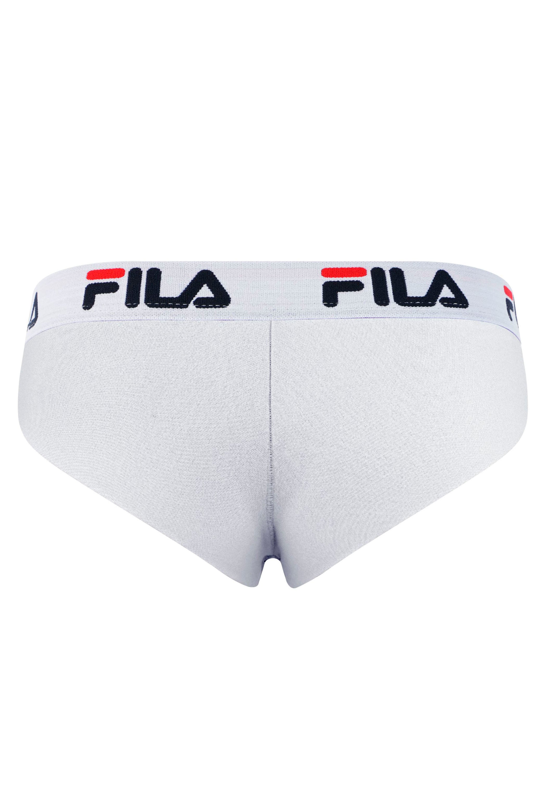 Fila Brasilslip »WOMAN BRAZILIAN SLIP«, (3er Pack), elastischer Logobund