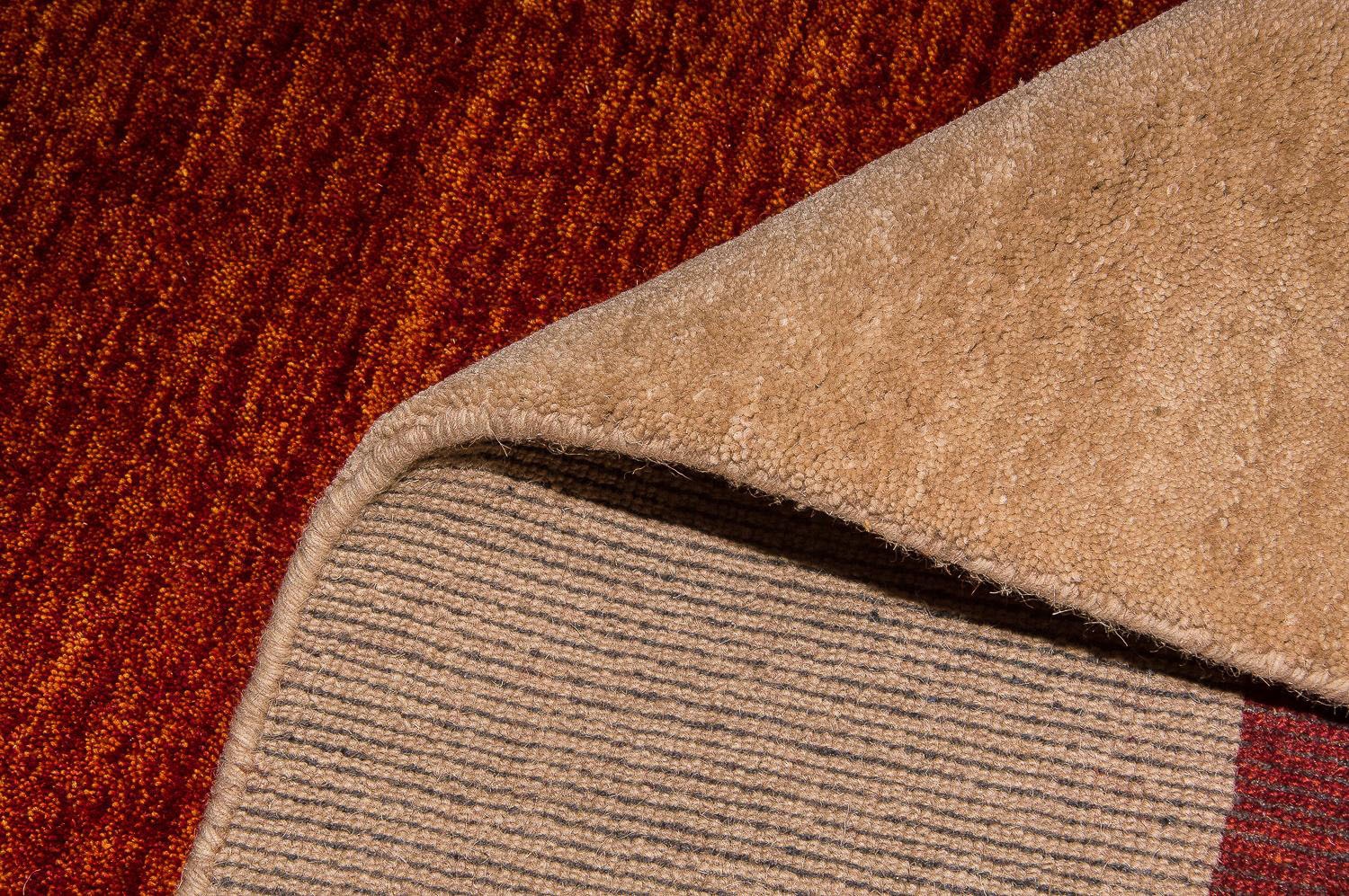 morgenland Wollteppich »Hemilio - Gabbeh Teppich - Indus«, rechteckig, 1,8 mm Höhe, handgeknüpft