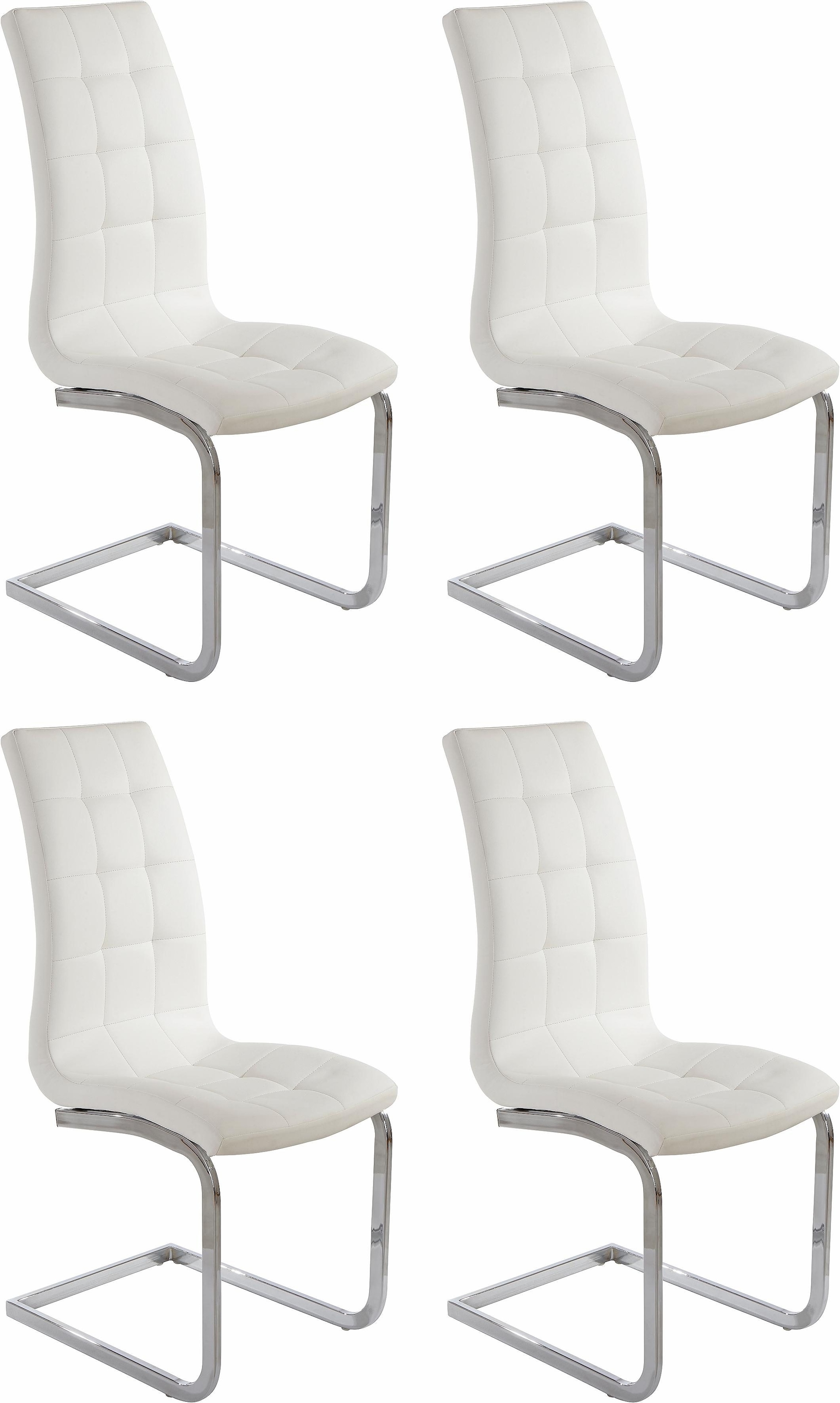 INOSIGN Freischwinger »Lola«, (Set), 4 St., Kunstleder, 2 oder 4 Stück, Bez günstig online kaufen