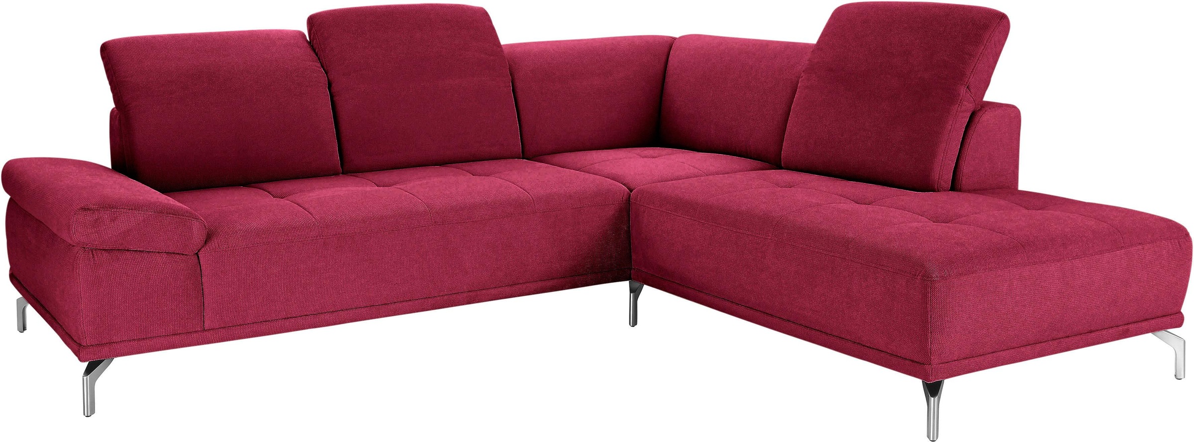 Home affaire Ecksofa »Caluna« Inkl.Sitztiefenverstellung, wahlweise mit Kop günstig online kaufen