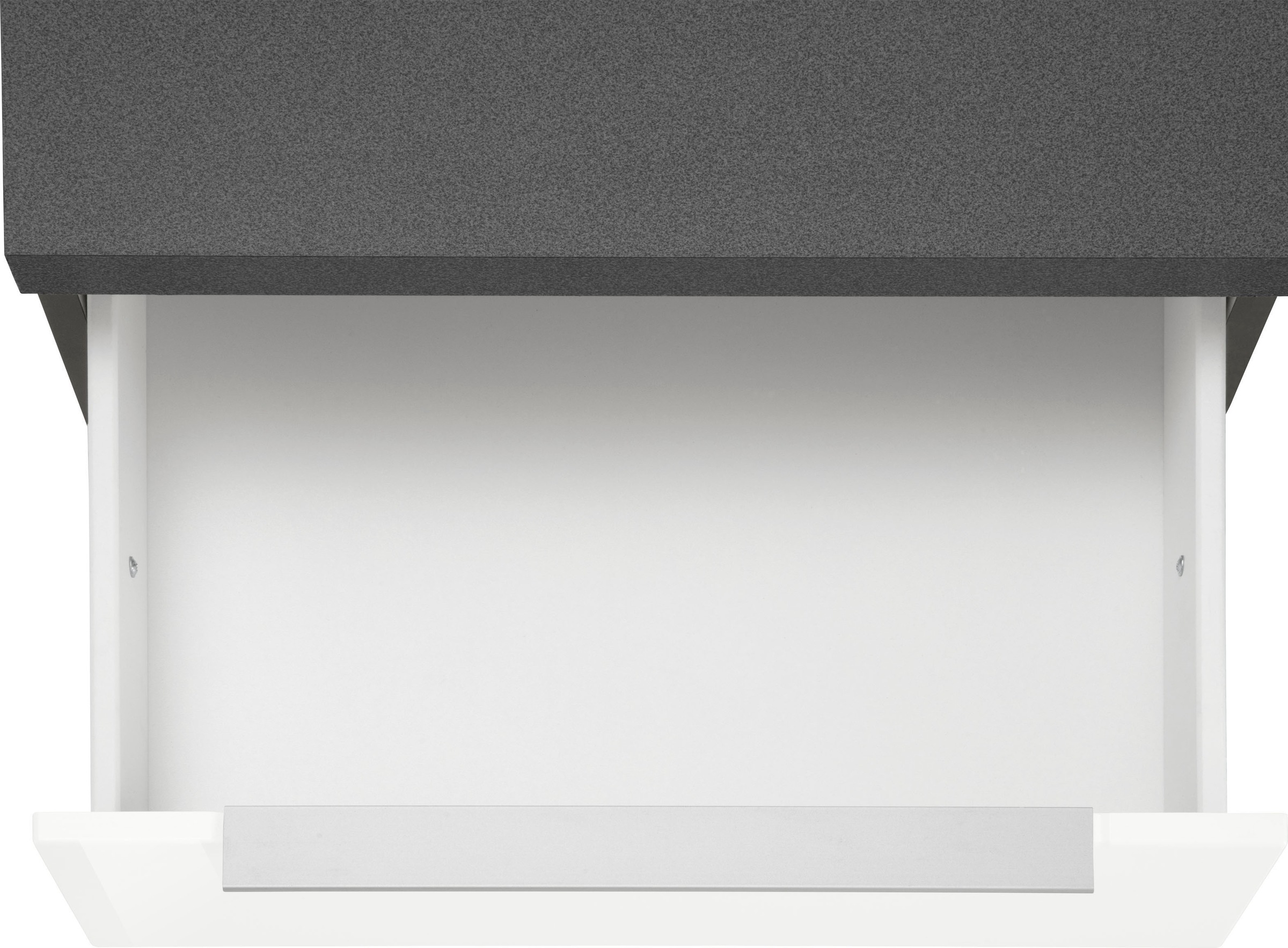 KOCHSTATION Küchenzeile »KS-Brindisi Breite 340 cm«, wahlweise mit E-Geräten und Induktion, mit MDF-Fronten und Regal