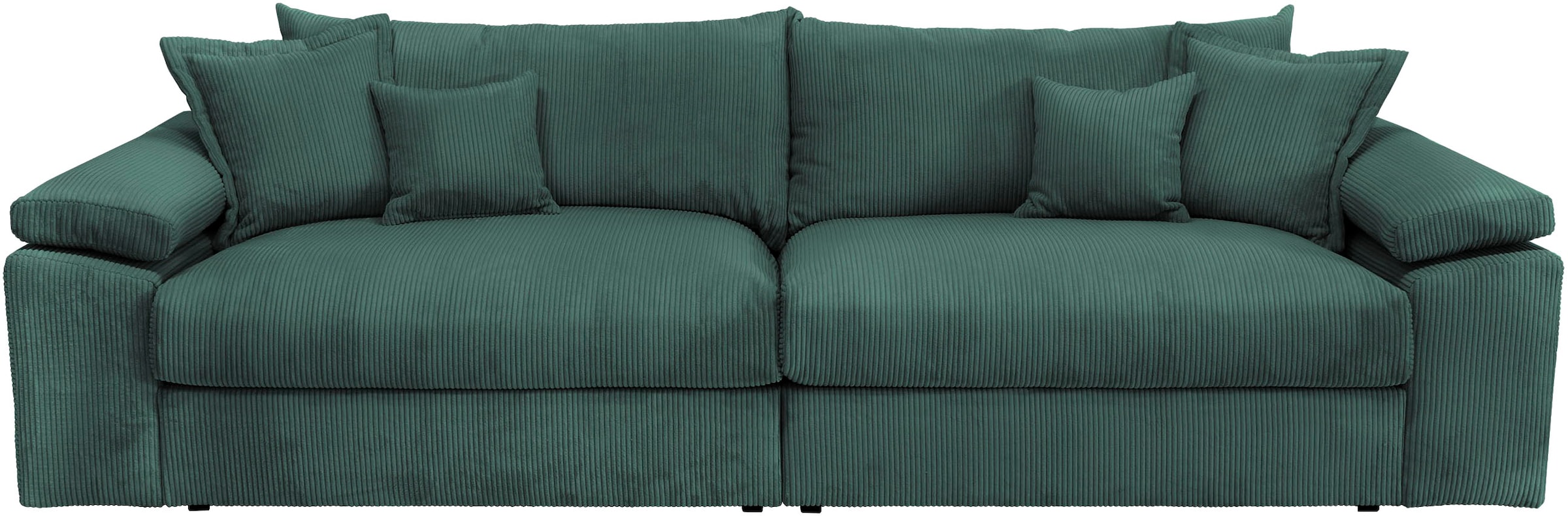 Home affaire Big-Sofa »Soft&Cosy XXL - Breite 303 cm«, Mega-Sofa, in Cord, Federkern-Polsterung