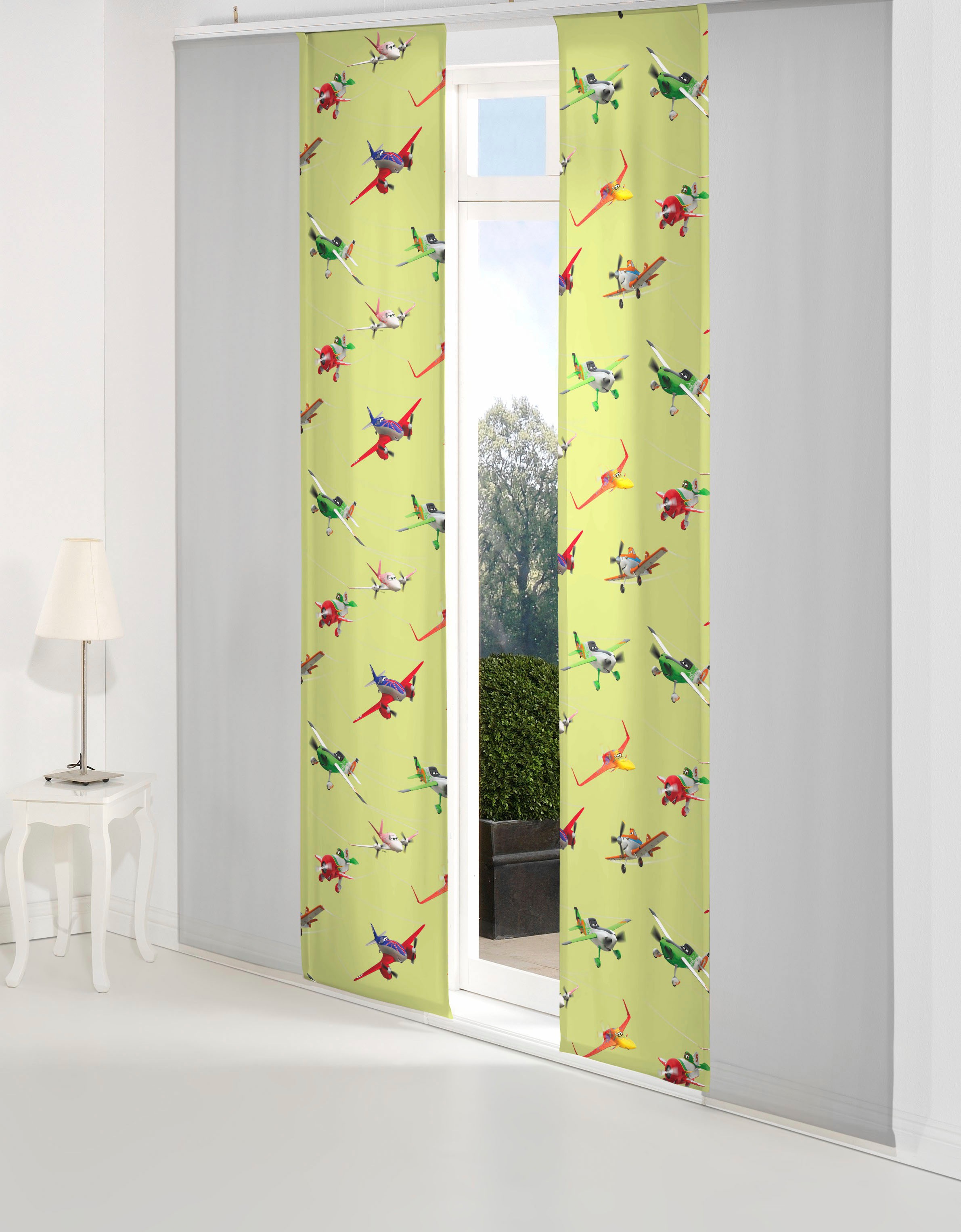 Wirth Schiebegardine »Planes Action« Paneelwagen 1 Stk. tlg. Disney günstig online kaufen