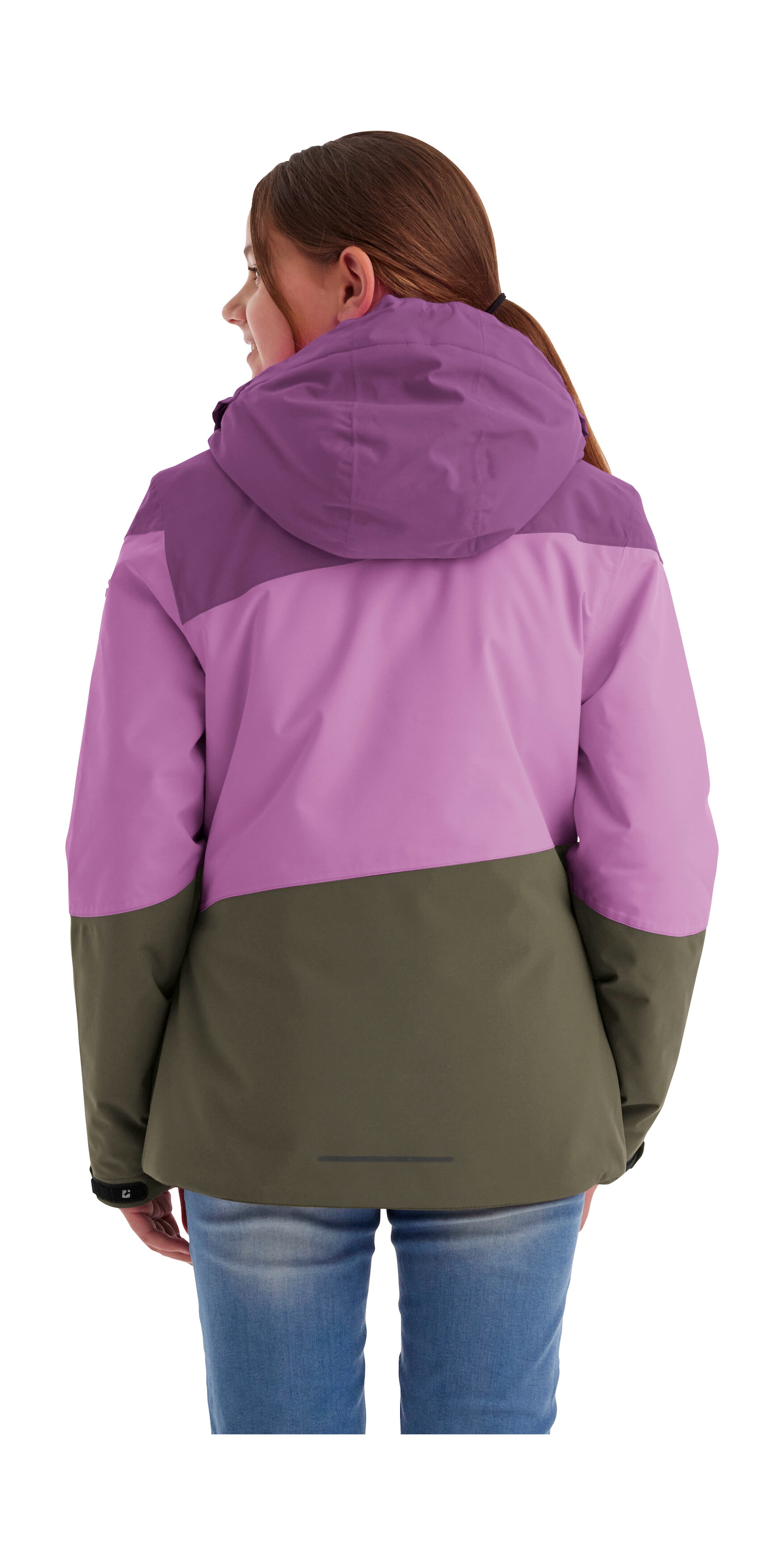 Killtec Outdoorjacke »KOW 170 GRLS JCKT«, Funktionsjacke mit Kapuze und Schneefang, wasserdicht