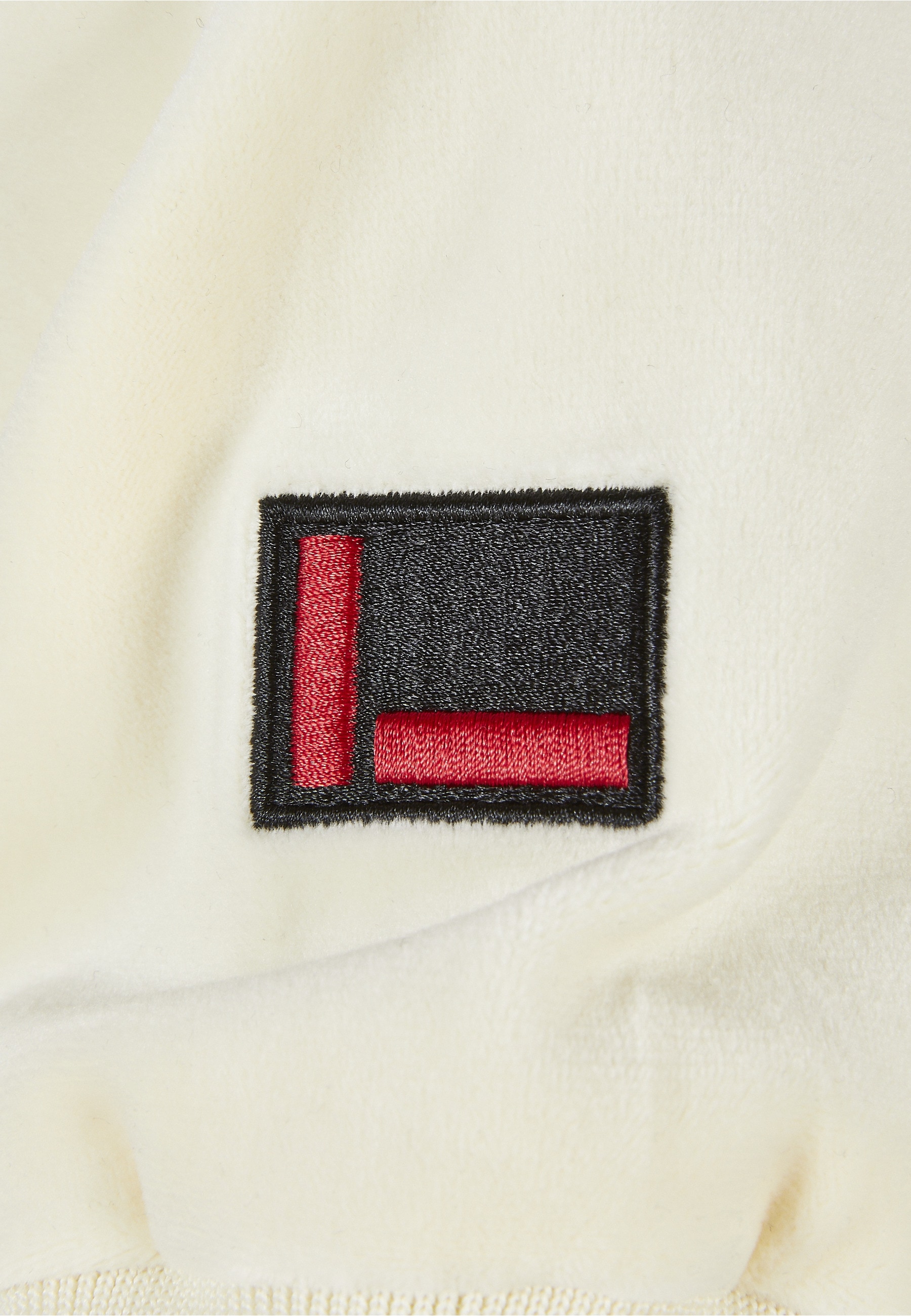 Fubu Kapuzensweatshirt »Fubu Damen FW224-020-1 Signature Velours Zip Hoodie offwhite«, 1 Stk.
