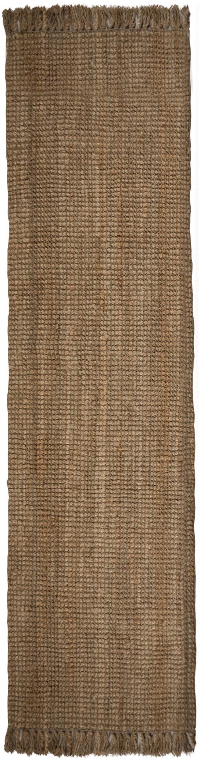 FLAIR RUGS Läufer »Jute Boucle«, rechteckig, 7 mm Höhe, aus 100% Jute, mit günstig online kaufen