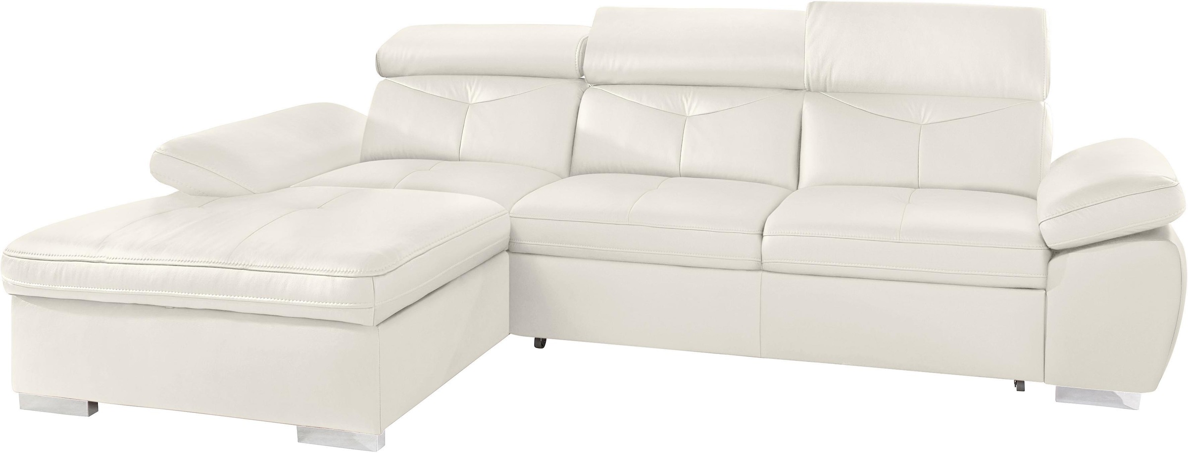 exxpo - sofa fashion Ecksofa »Spring, super bequem, mit Armteil- und Kopfte günstig online kaufen