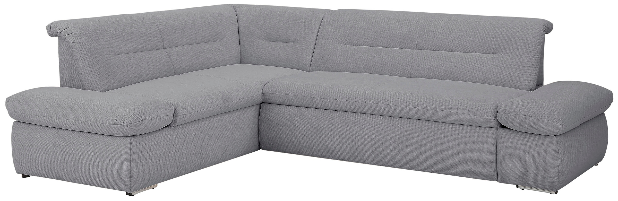 INOSIGN Ecksofa »Avesa L-Form«, Wahlweise mit Arm- und Bettfunktion, B/T/H: 275/211/80 cm