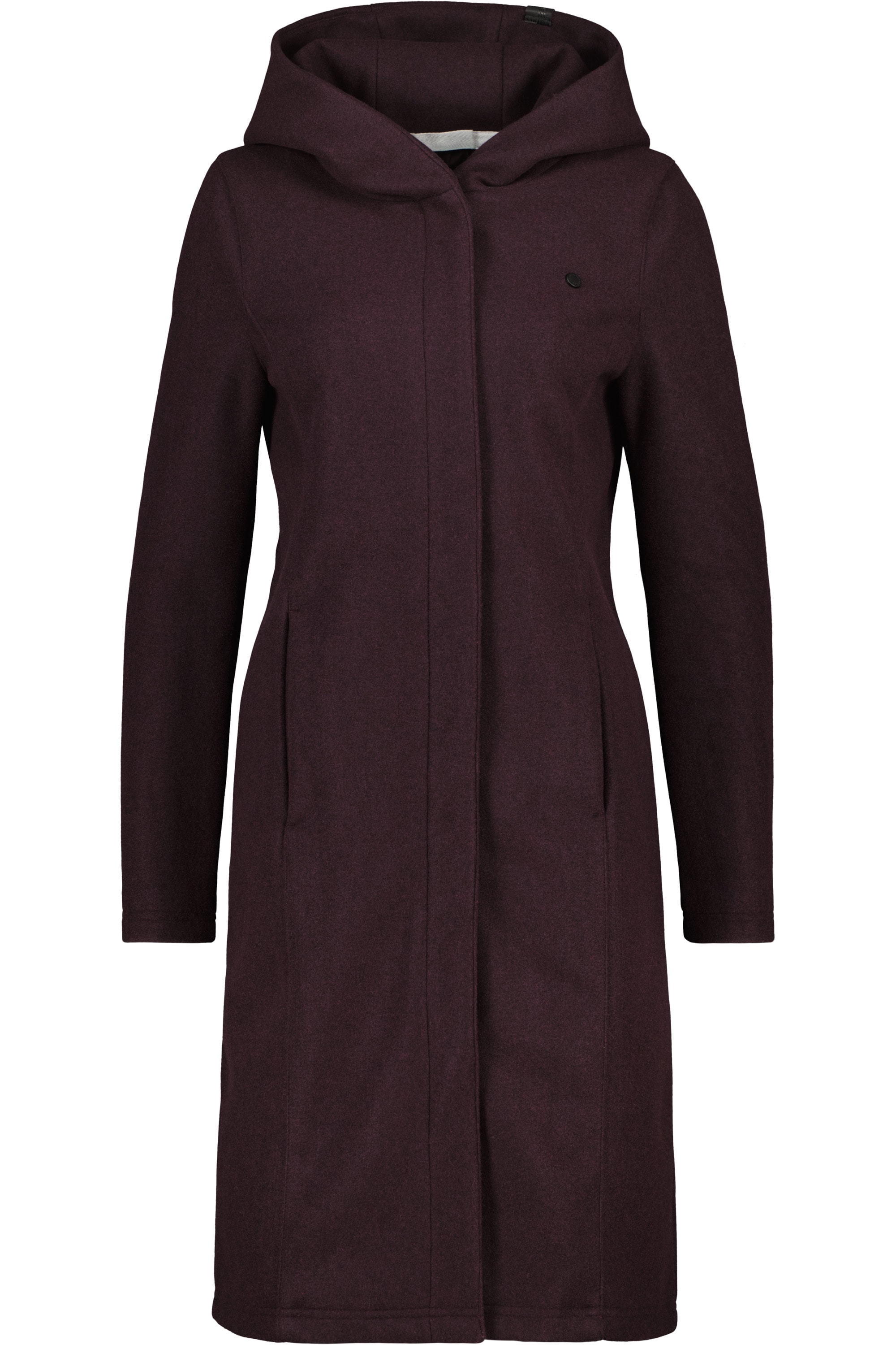 ALIFE & KICKIN Winterjacke »Damen VenedaAK J« mit Kapuze aubergine melange L L Dein Favorit für die Winter -Saison! Die lange Damenjacke VenedaAK J...