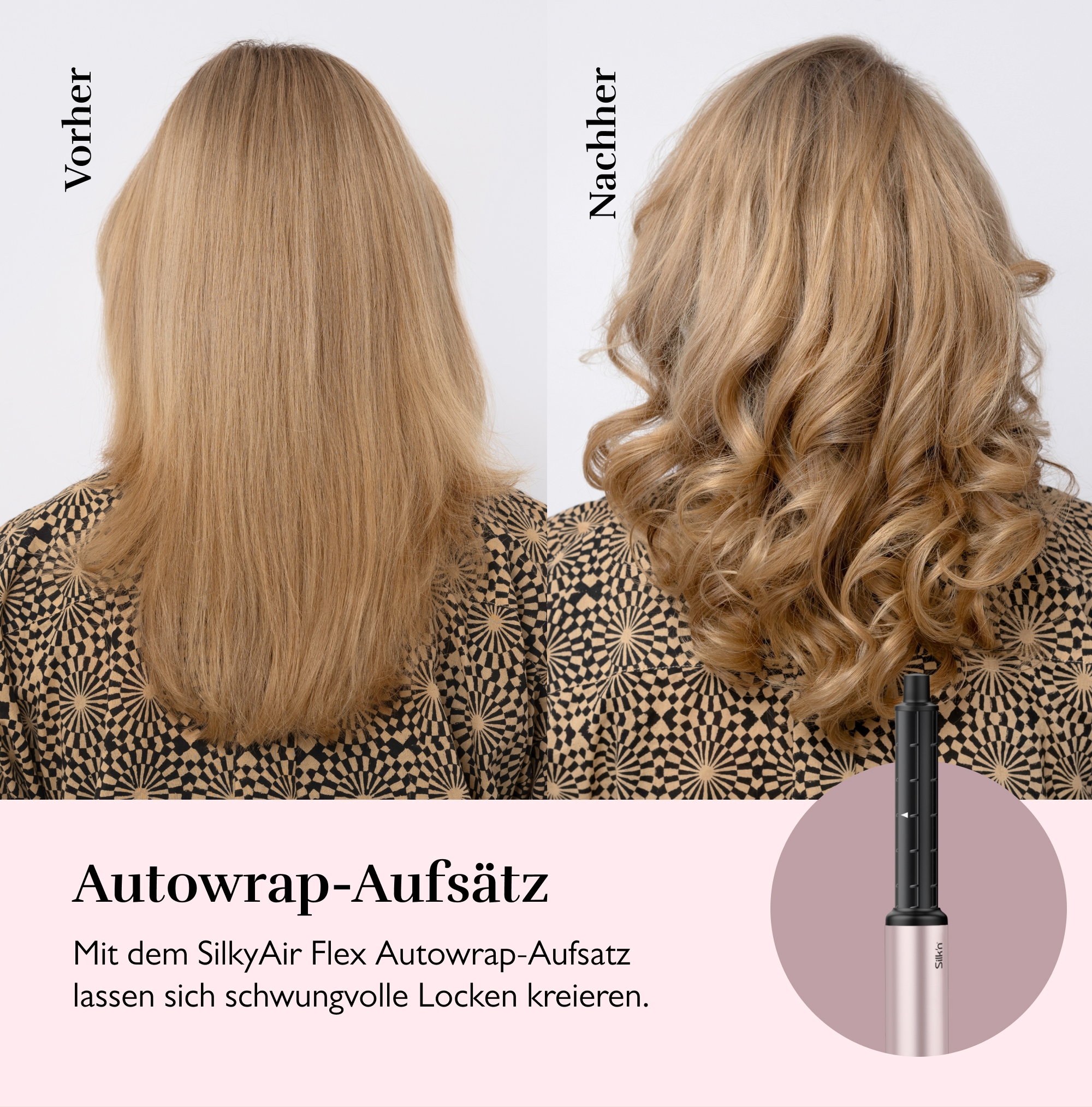 Silk'n Multihaarstyler »SilkyAirFlex«, 5 Aufsätze, 5in1