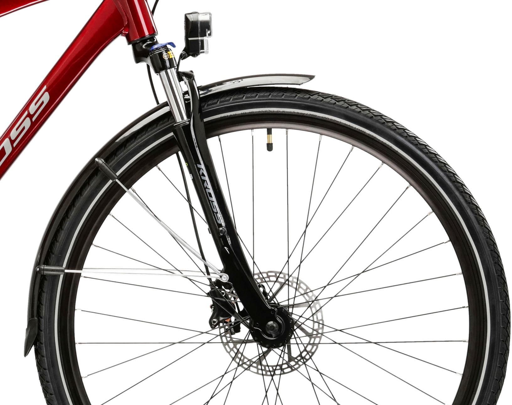 Kross E-Bike »E-Trekkingrad Trans Hybrid EE 28 Zoll rot«, 21 Gang, Shimano, Tourney TX800, Heckmotor 250 W