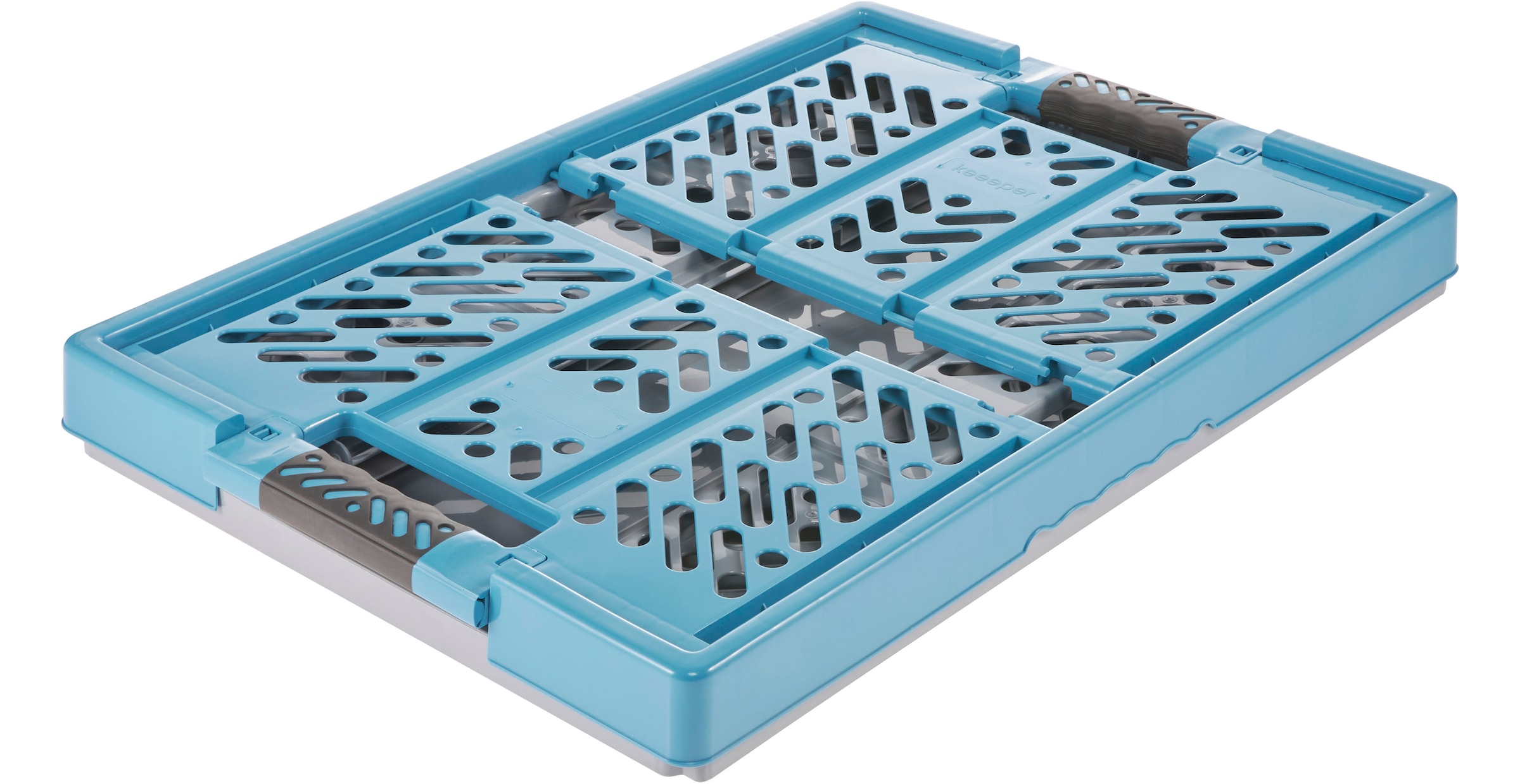 keeeper Klappbox »ben eco, Profi-Klappbox mit Softgriffen, 54 x 37 x 28 cm, 45 l« Soft-Touch-Griffe, zusammenklappbar