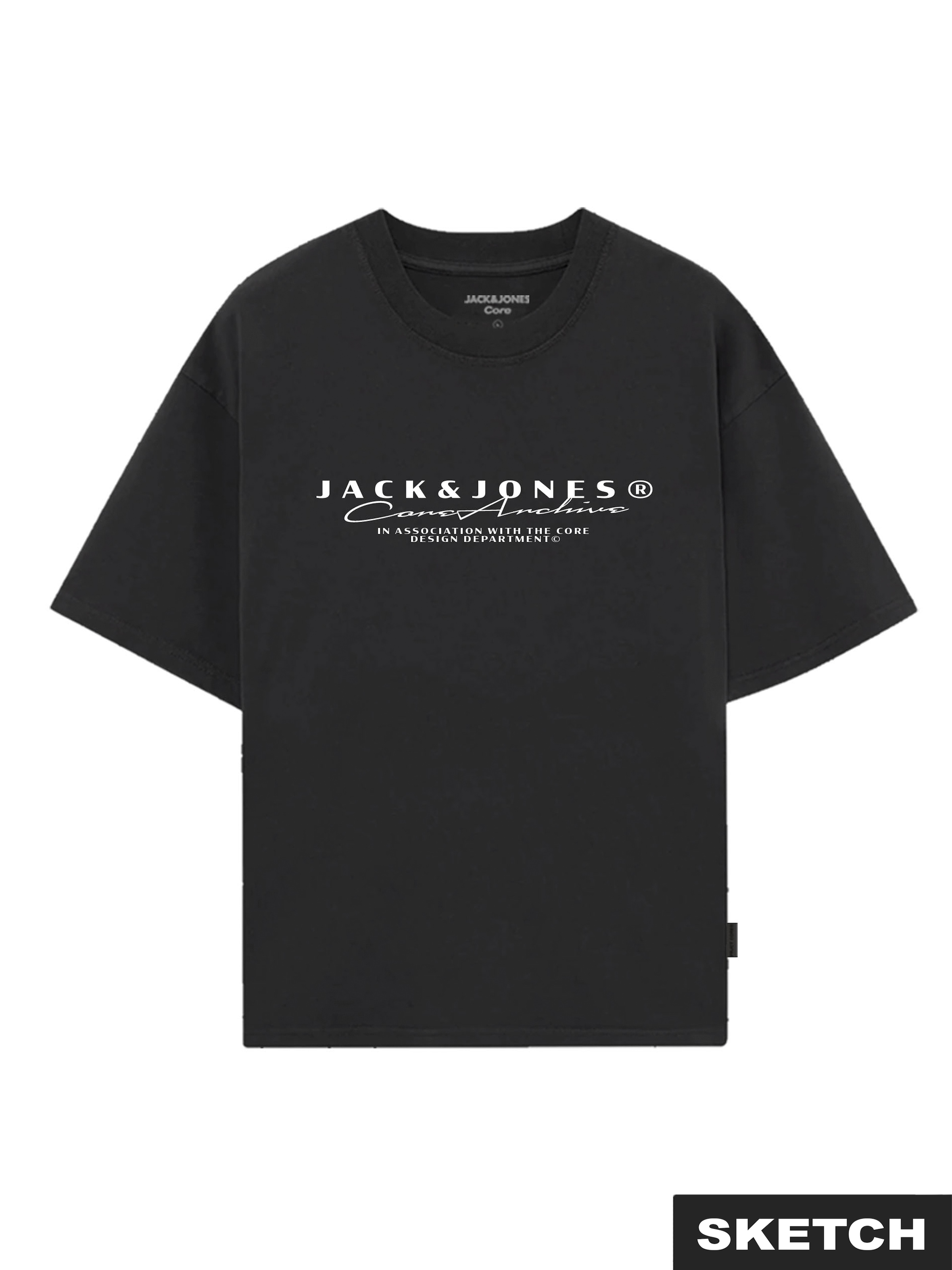 Jack & Jones T-Shirt »JCOPOINT BRANDING TEE SS CREW NECK FST«
