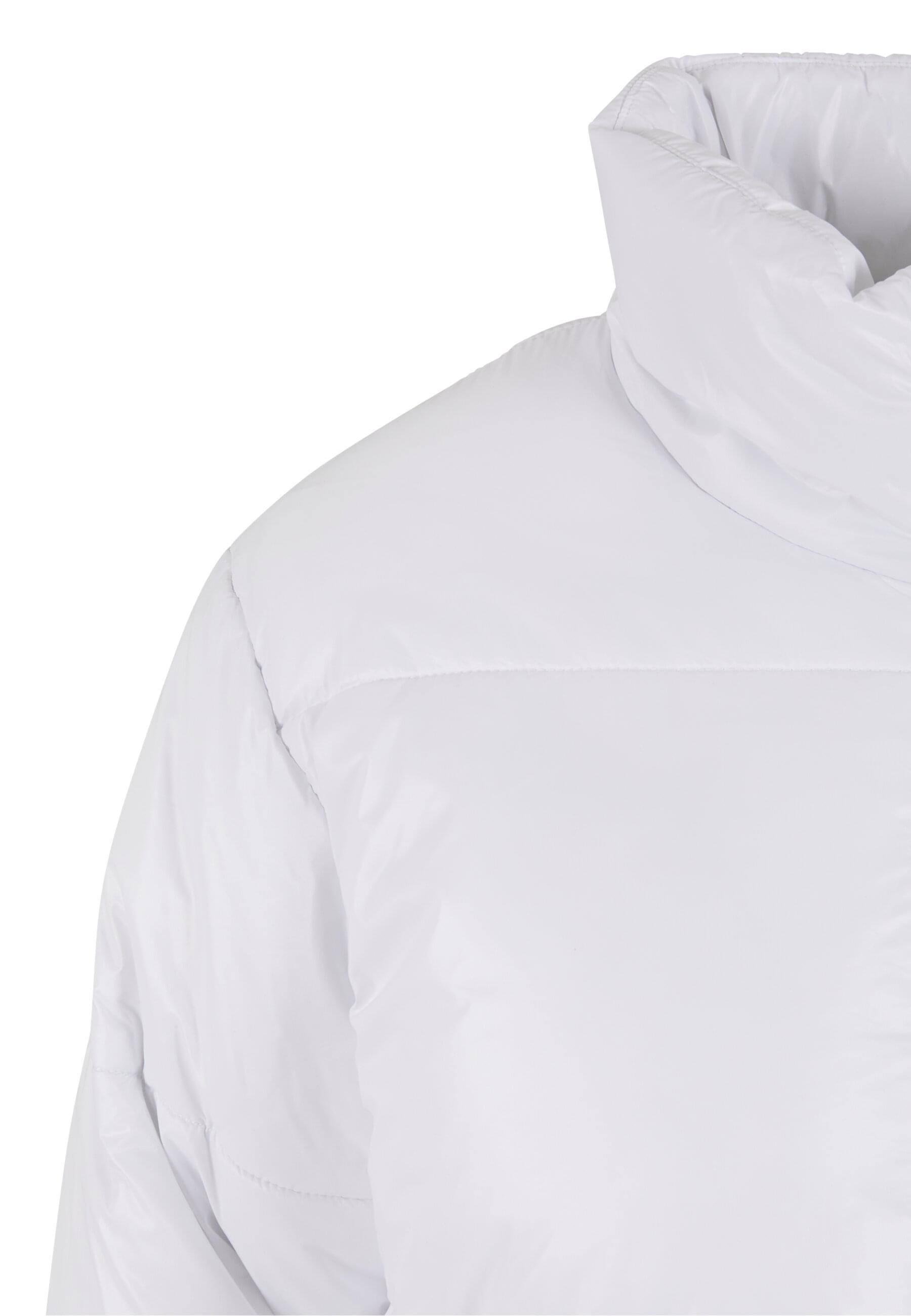 URBAN CLASSICS Winterjacke »Urban Classics Ladies Recycled Short Shiny Puffer Jacket« 1 Stk. tlg. ohne Kapuze