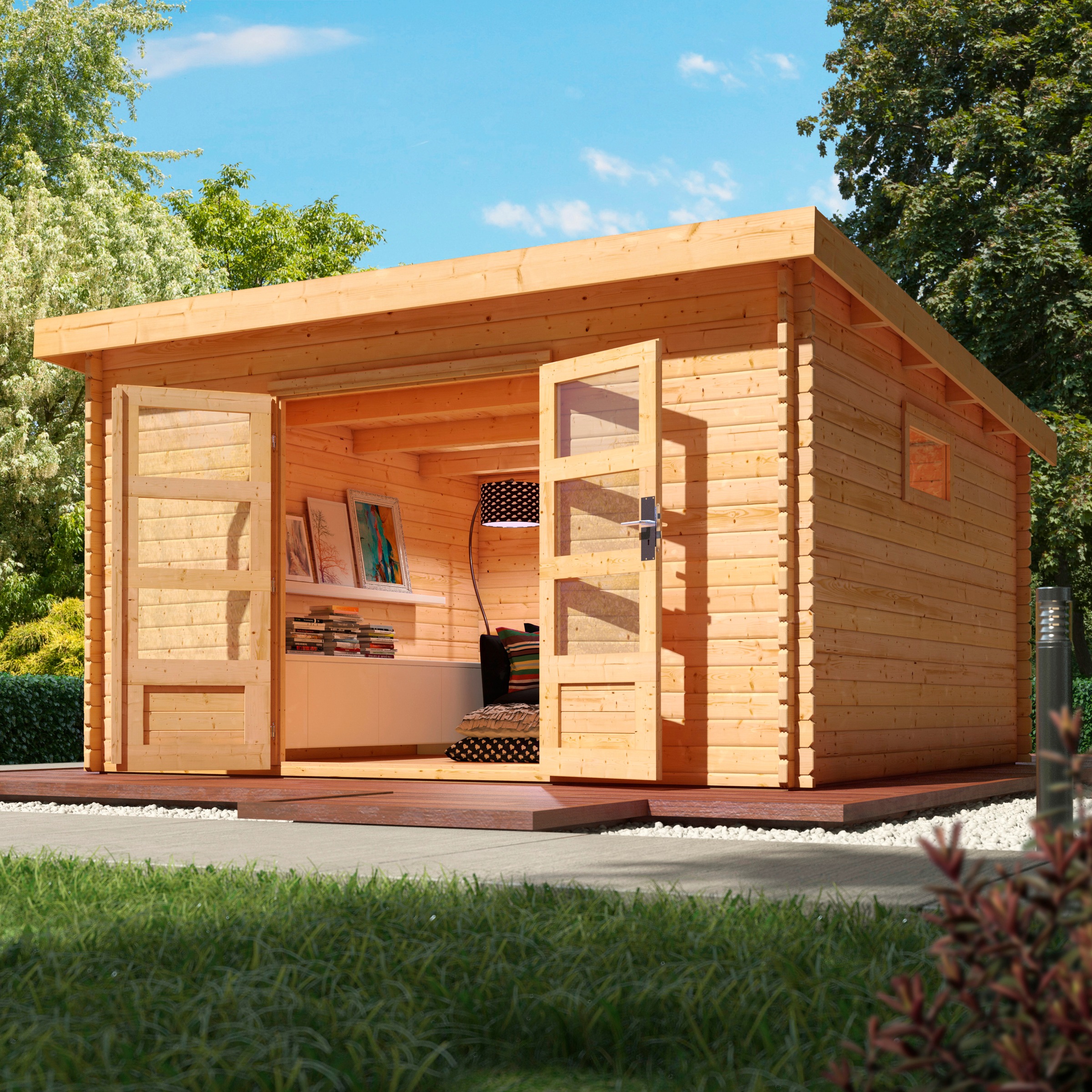 Karibu Gartenhaus »Trittau 6«, mit Fenster