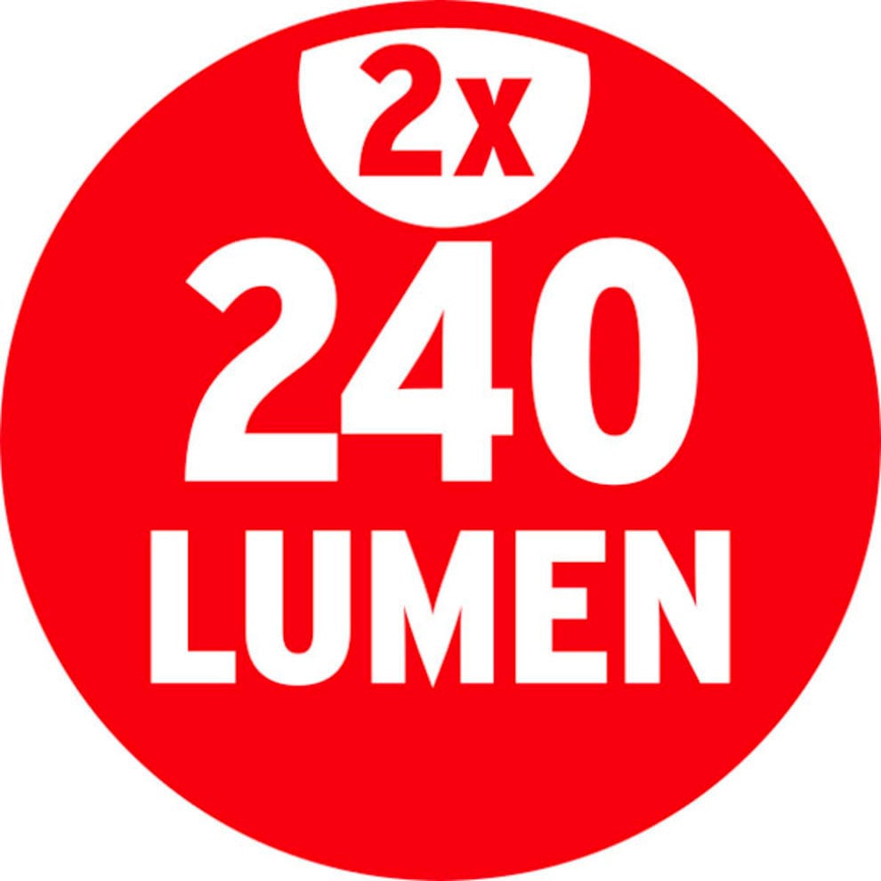 Brennenstuhl LED Außen-Wandleuchte »LUFOS«, mit Batterie und Bewegungsmelder