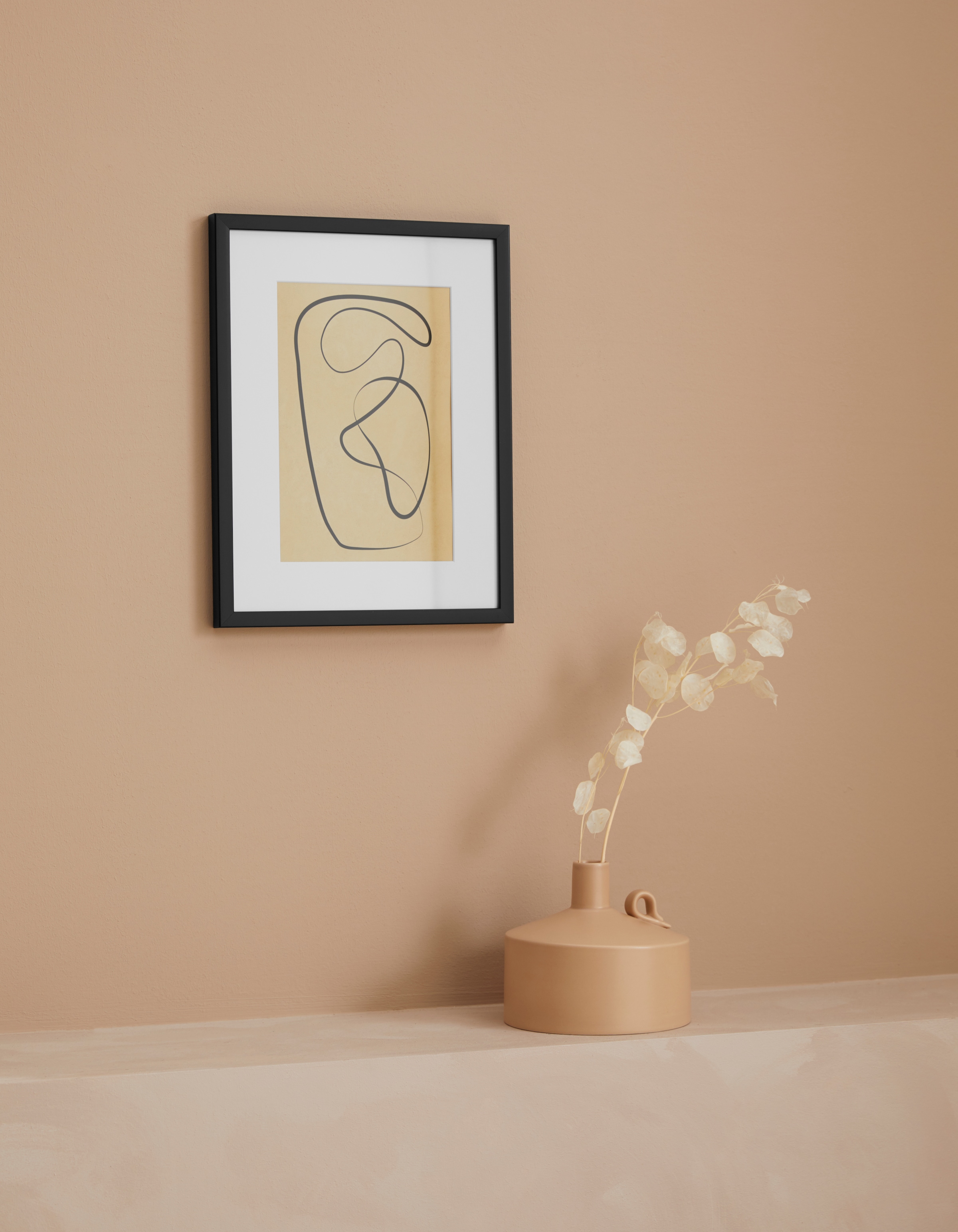 LeGer Home by Lena Gercke Bild »Abstract«, Abstrakt, (1 St.), Poster, beige günstig online kaufen