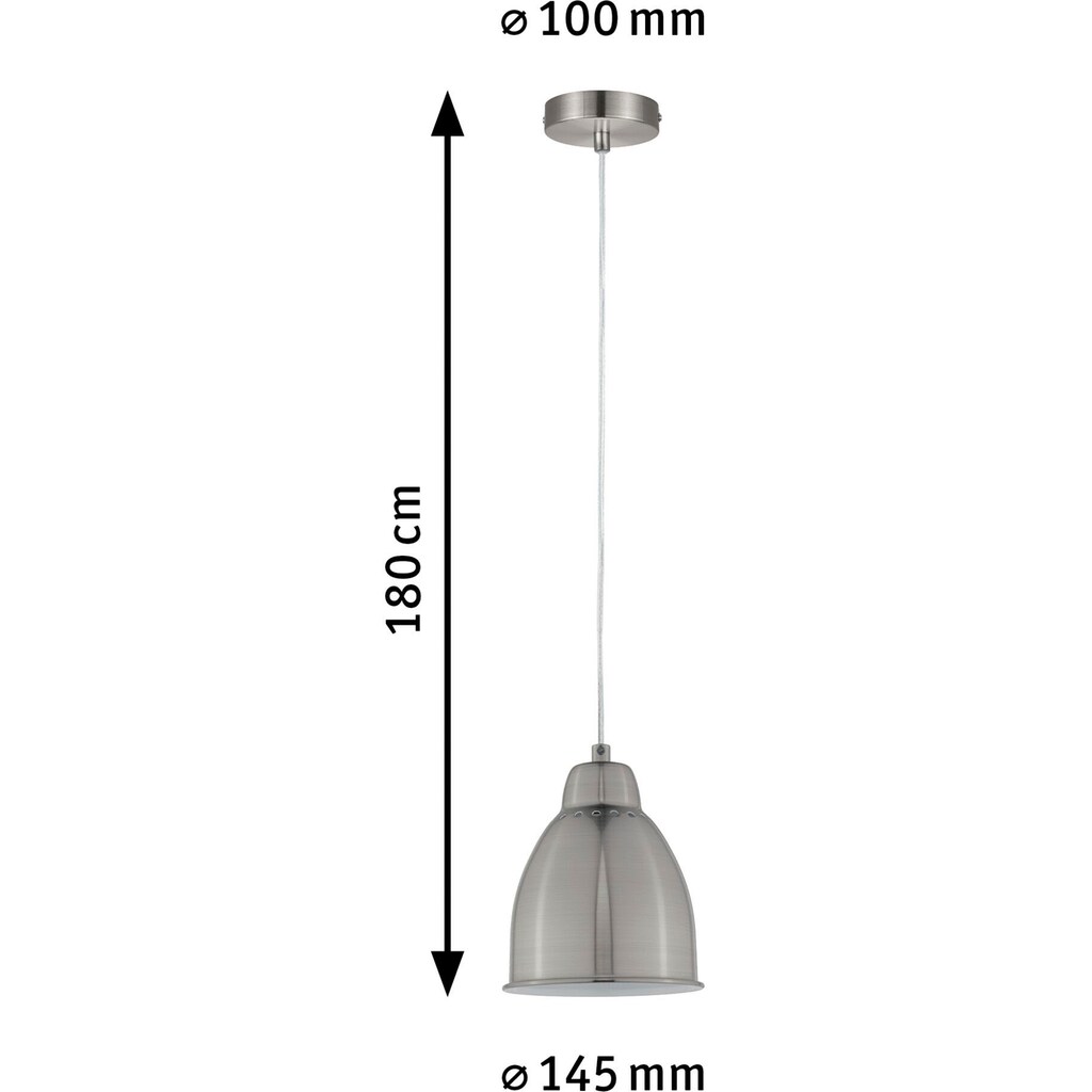 Paulmann Pendelleuchte »Hilla«, 1 flammig-flammig, E27