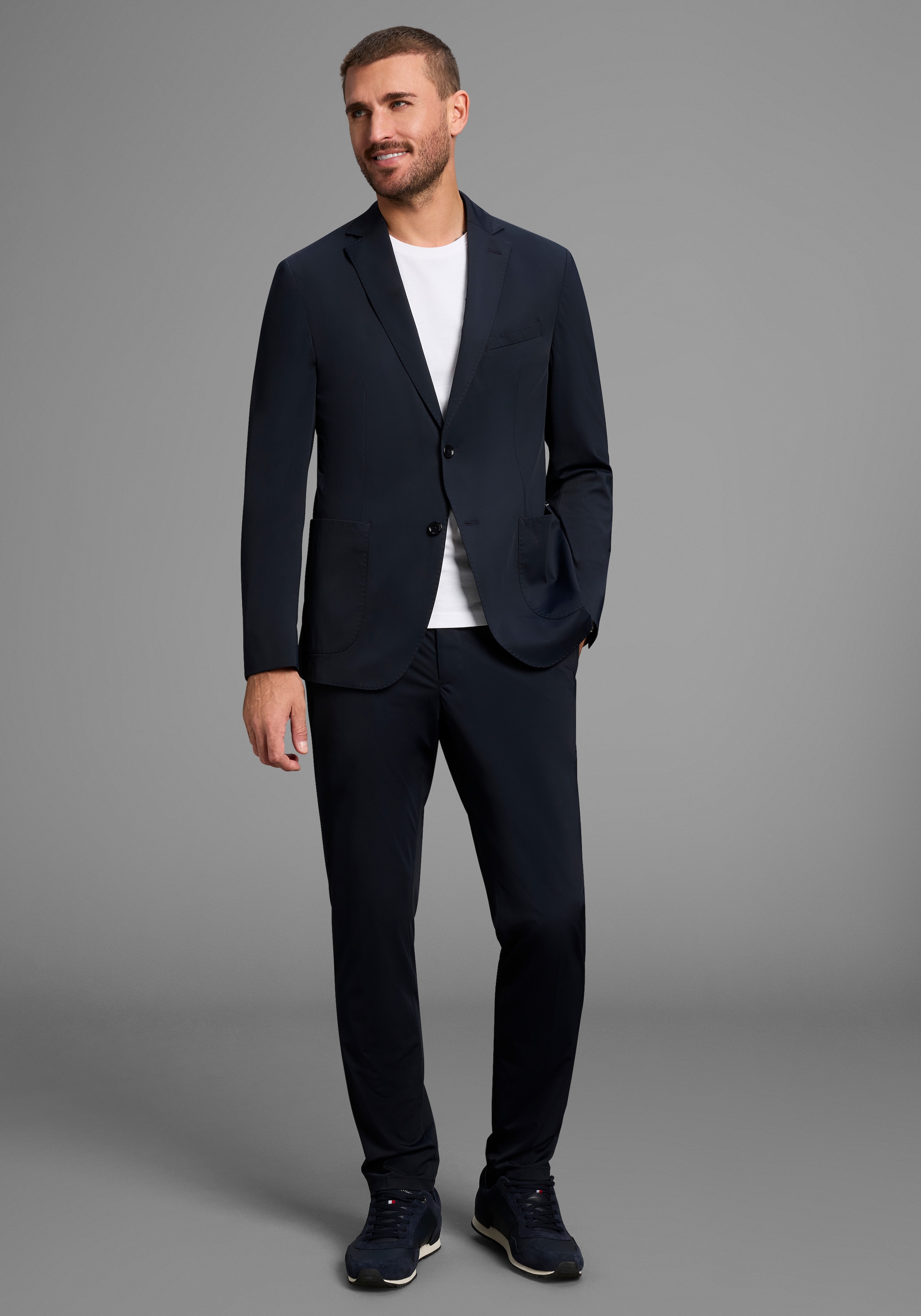 Bruno Banani Anzug, (2 tlg.), slim fit