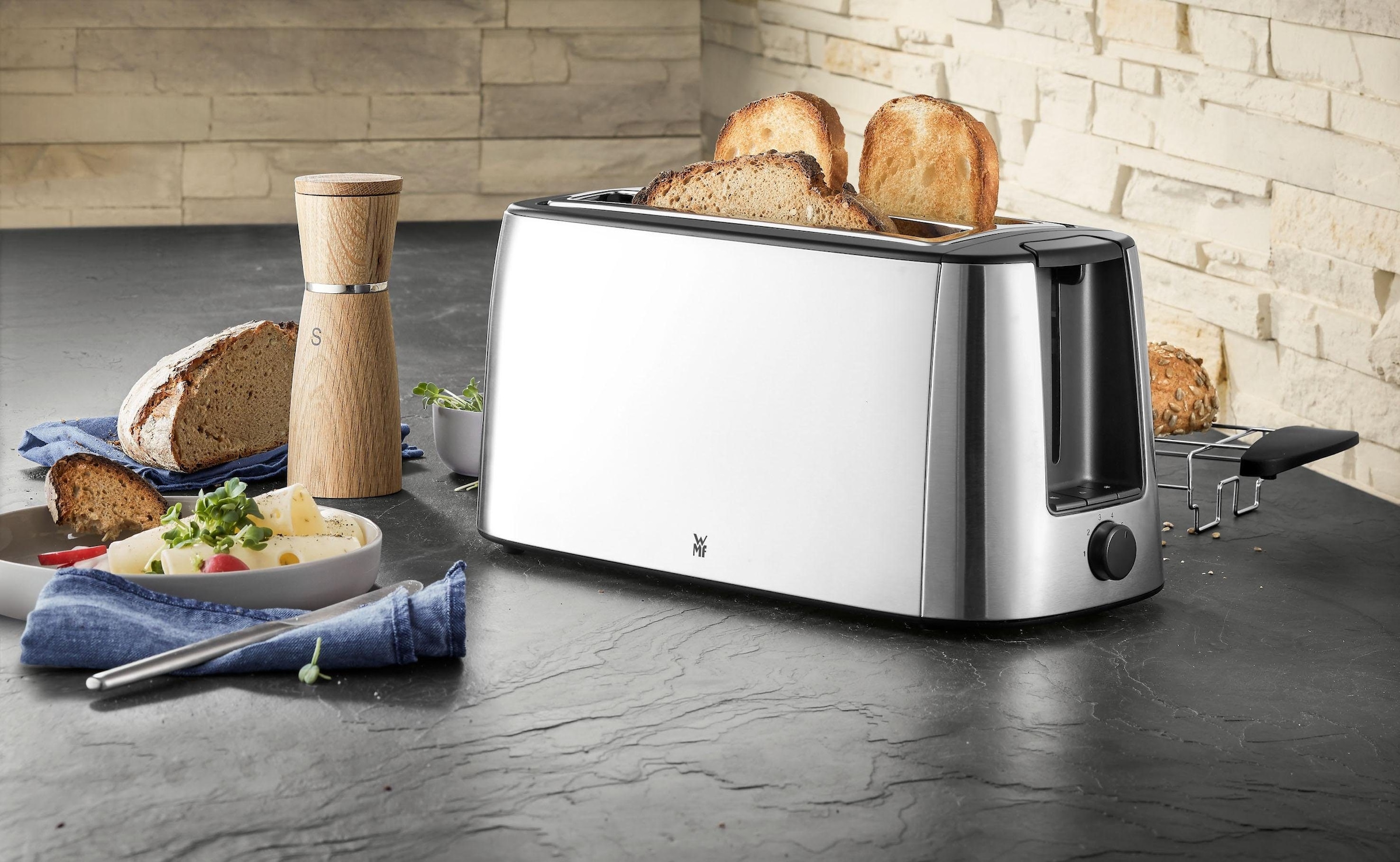 WMF Toaster »Bueno Pro«, 2 lange Schlitze, 1550 W