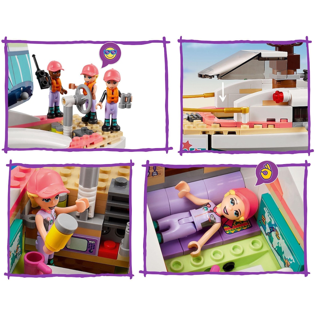 LEGO® Konstruktionsspielsteine »Stephanies Segelabenteuer (41716), LEGO® Friends«, (304 St.)