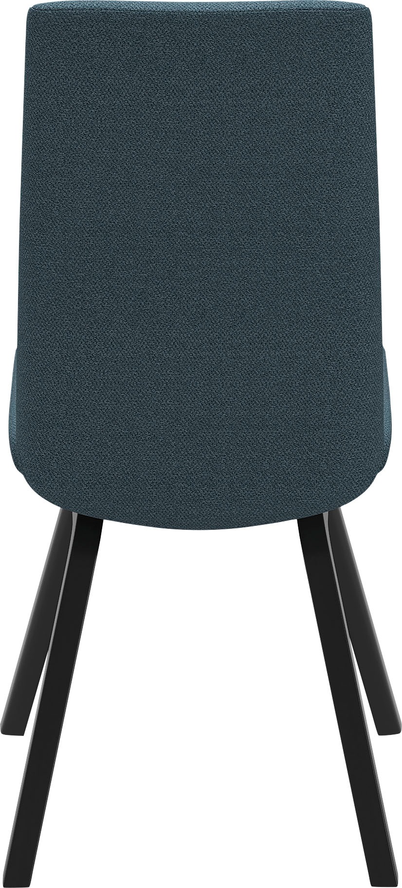 Stressless® Polsterstuhl »Laurel«, ROHLEDER Stoff Q2 FARON, Low Back, Größe M, mit schräggestellten Beinen in Schwarz