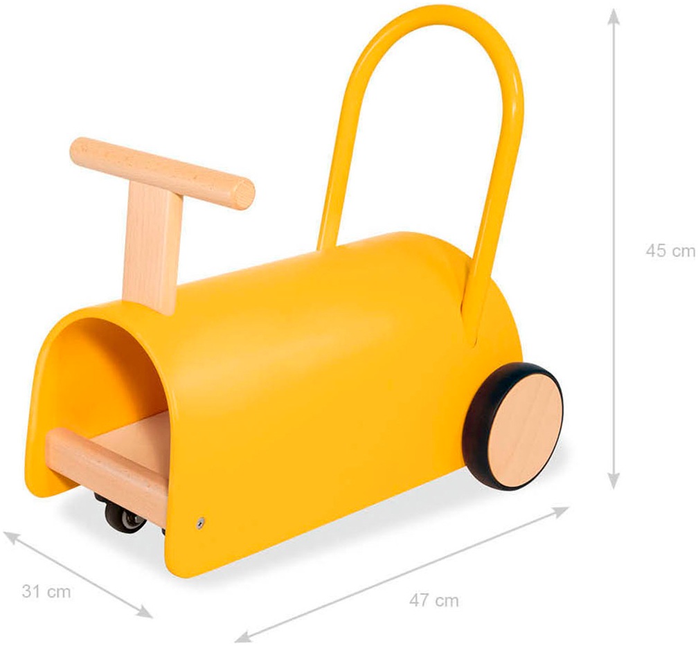 Pinolino® Lauflernwagen »Enzo, gelb«