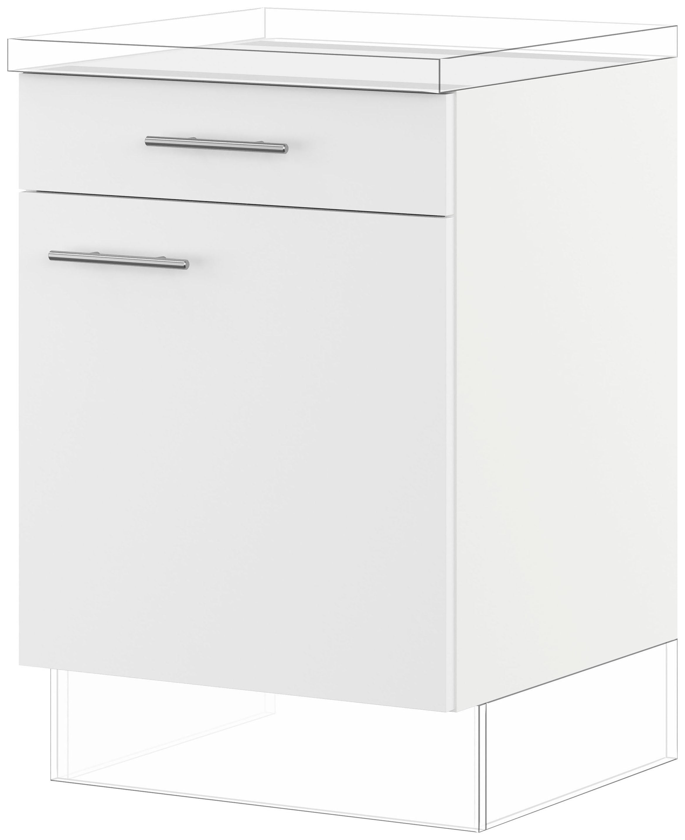 IMPULS KÜCHEN Unterschrank »"Prag und Valencia", Breite/Höhe: 60/72,3 cm« v günstig online kaufen
