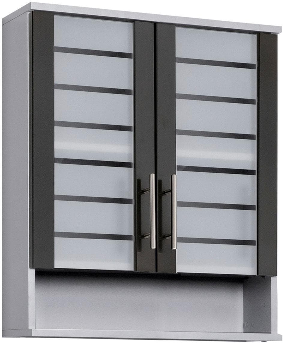 Schildmeyer Hängeschrank »Nikosia«, Breite 60 cm, mit Glastüren, hochwertige  MDF-Fronten, Metallgriffe online kaufen