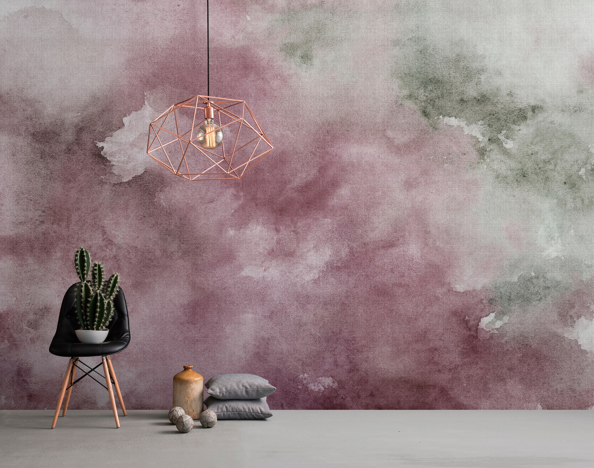 living walls Fototapete »Walls by Patel Watercolours 2« glatt Vlies, Wand, günstig online kaufen