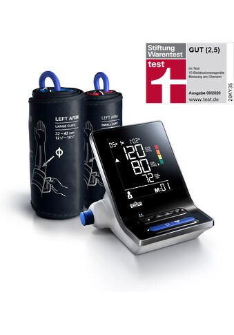 Braun Oberarm-Blutdruckmessgerät »ExactFit™ 3 - BUA6150«, Mit zwei Manschettengrößen... kaufen