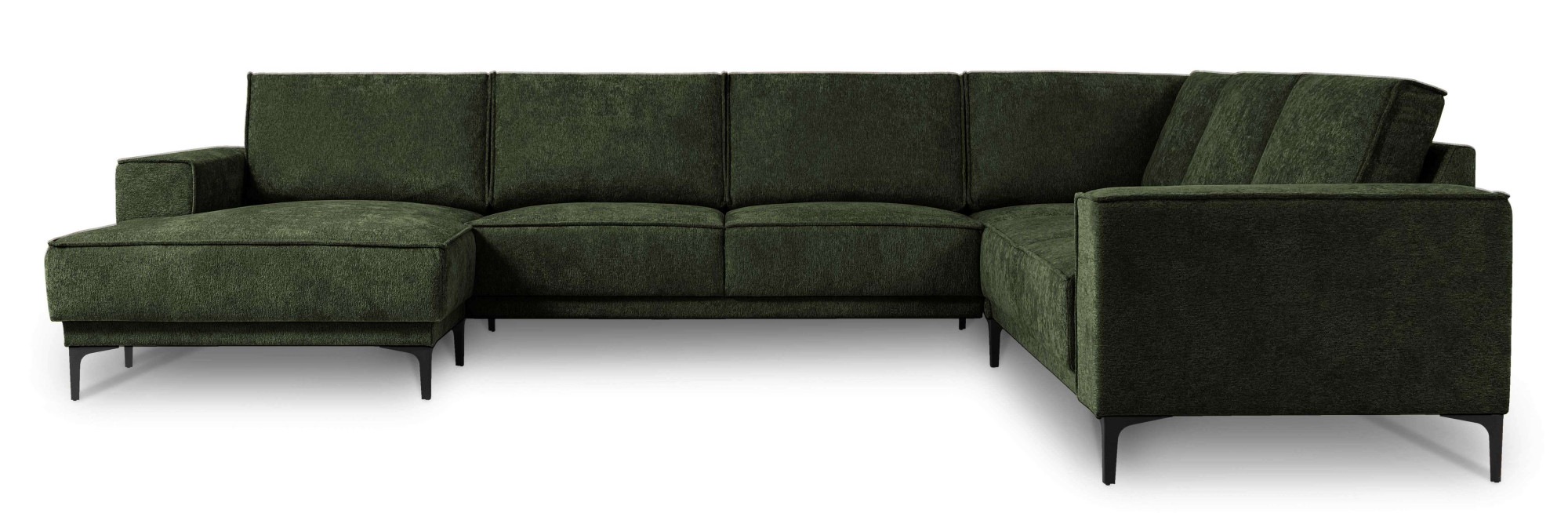 Places of Style Wohnlandschaft »XXL Sofa Oland, Struktur, Flachgewebe, Luxu günstig online kaufen