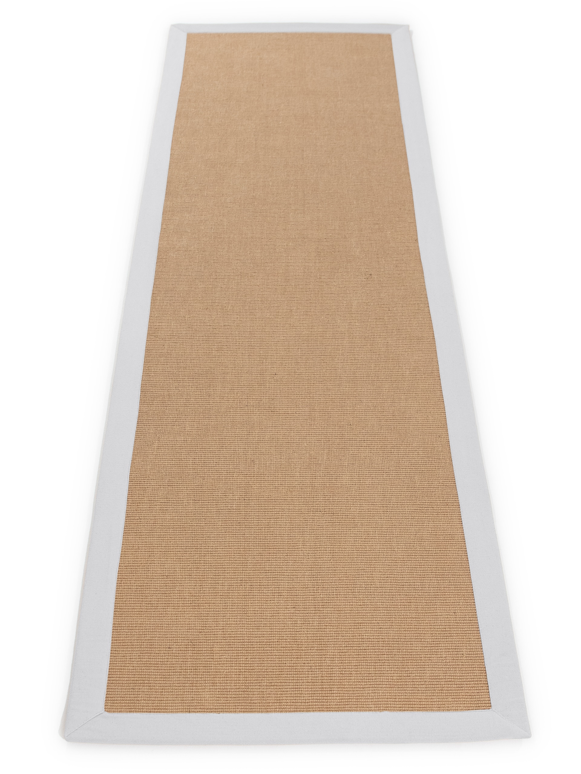 carpetfine Sisalteppich »Sisal«, rechteckig, 5 mm Höhe, mit farbiger Bordür günstig online kaufen