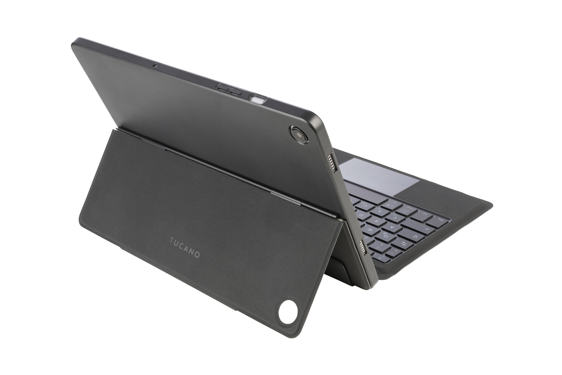 Samsung Tablet-Hülle »Tucano Book Cover Keyboard für Samsung Galaxy Tab A9+«, Tabletcover, Schutzhülle, Tabletschutzhülle, Tastaturhülle, stoßfest