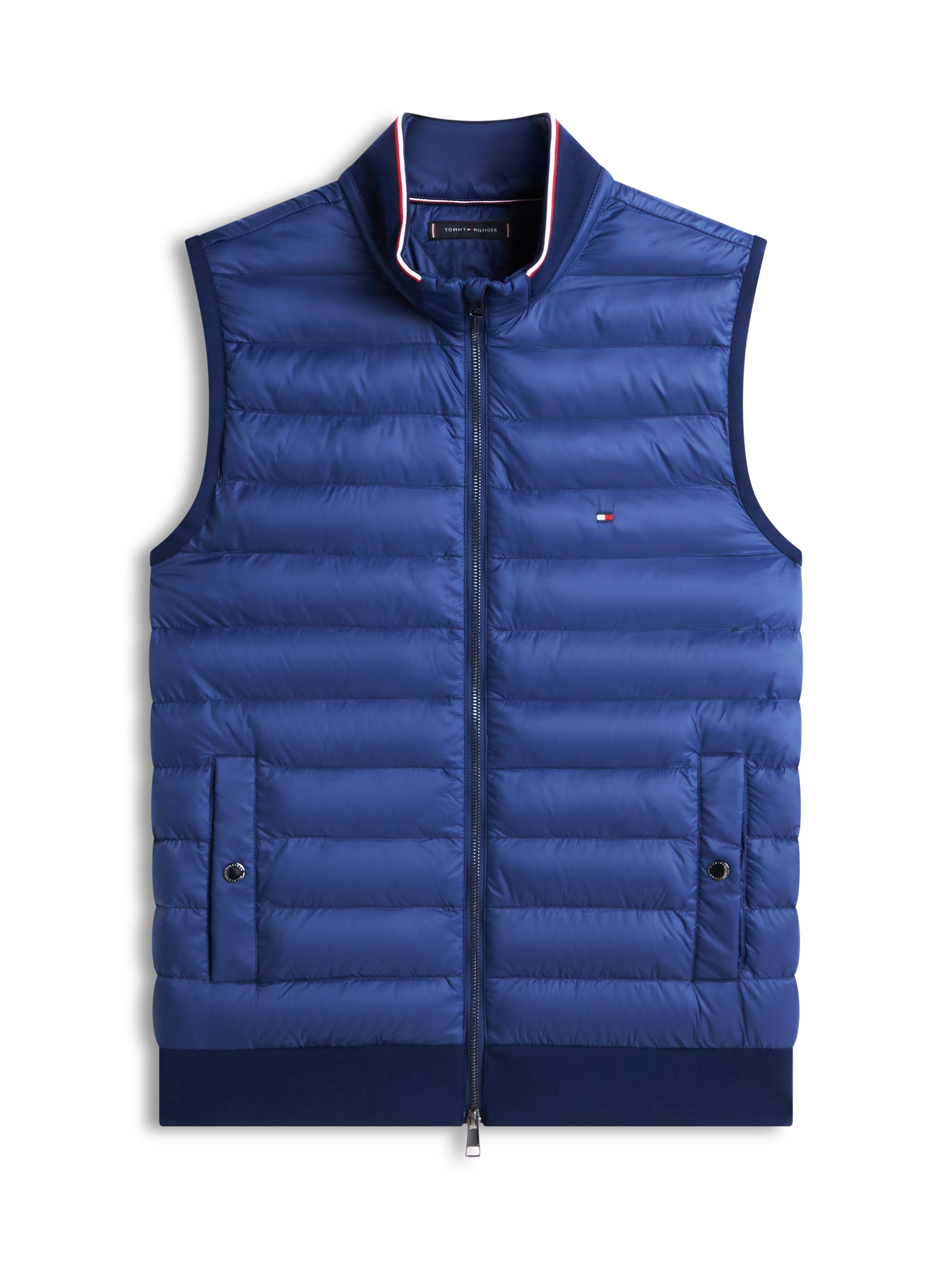 Tommy Hilfiger Steppweste »MIX MEDIA« Stehkragen, 2-Wege-Reißverschluss