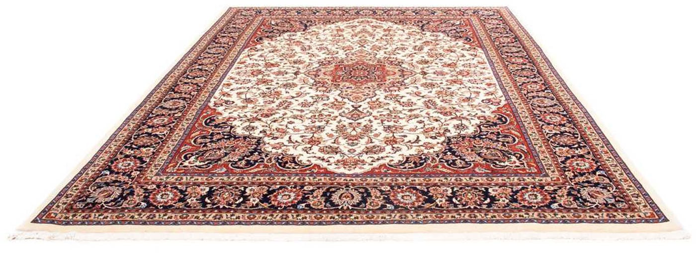 morgenland Wollteppich »Moud Medaillon Beige 192 x 147 cm«, rechteckig, 10 günstig online kaufen